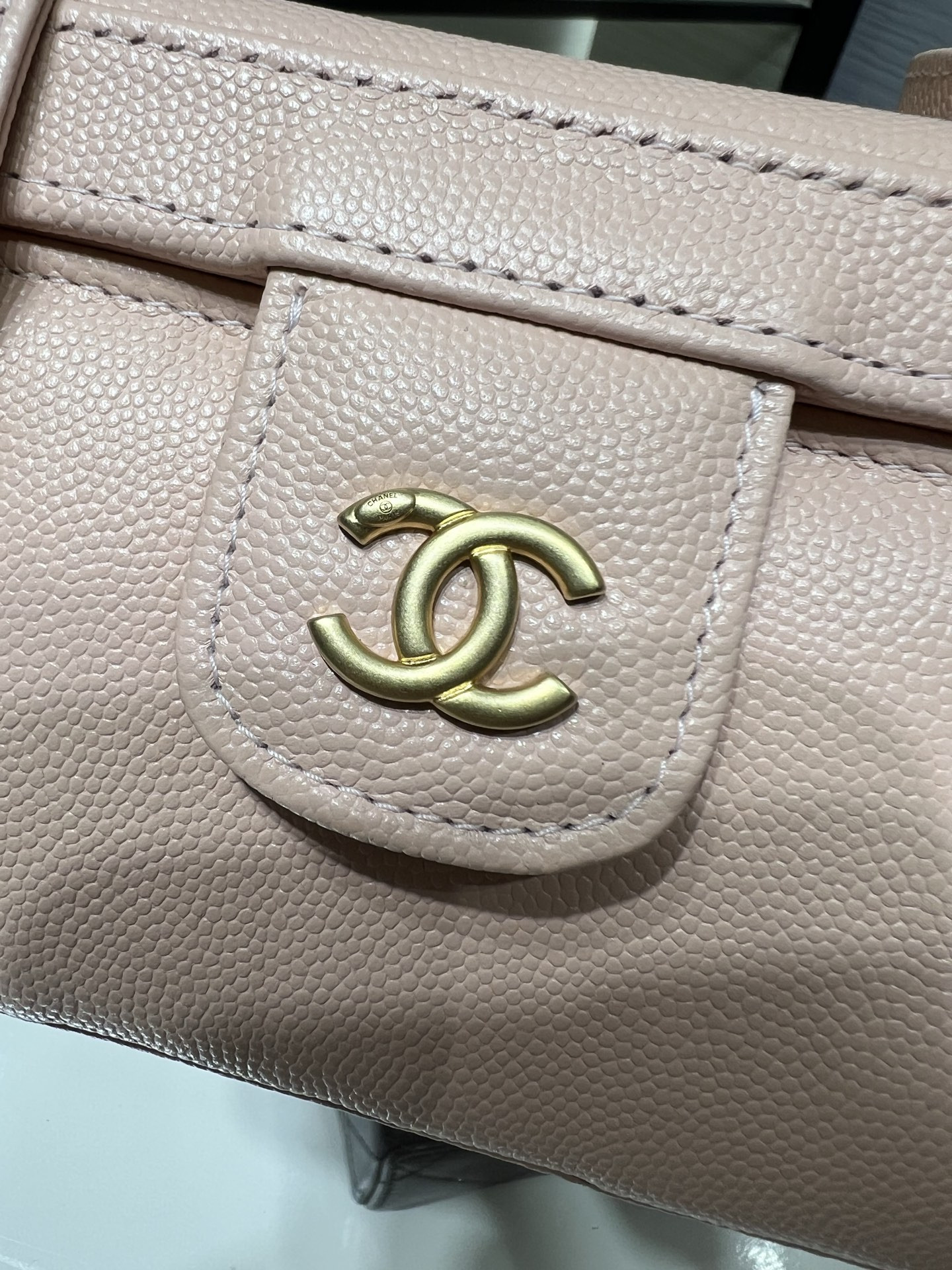 Ch**el preppy coco long box bag ap5067 17x9.5x8cm
