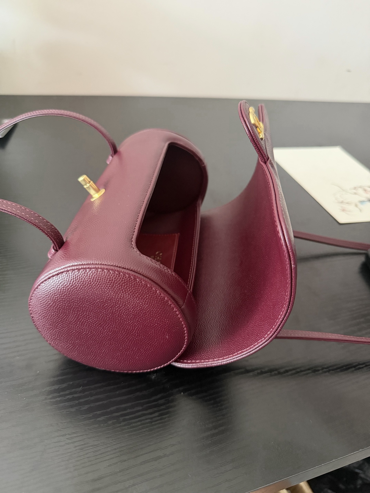 Ch**el small bowling bag as6143 10x20.5x10cm