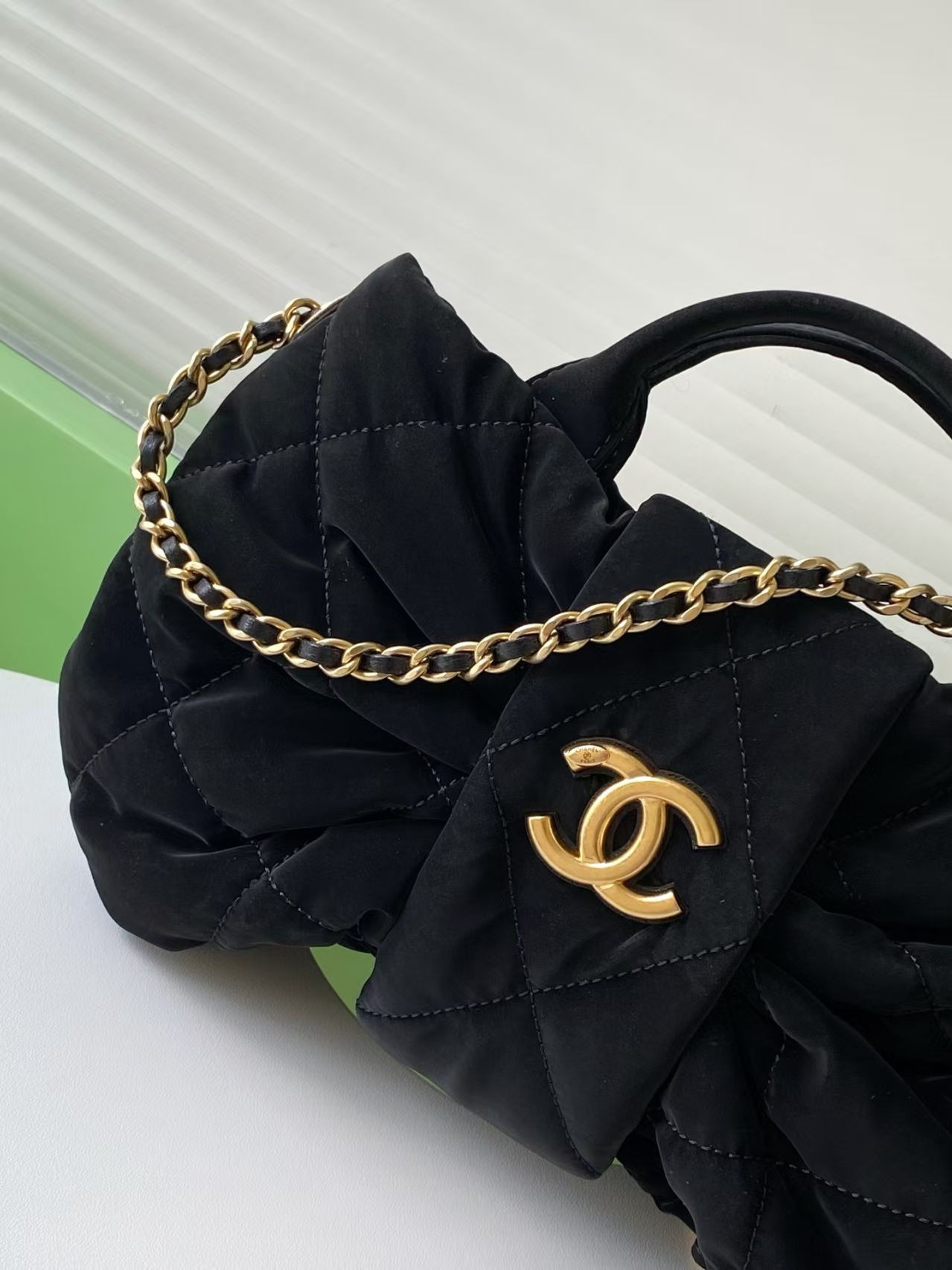 Ch**el Mini Bow Bag 18x26x5cm