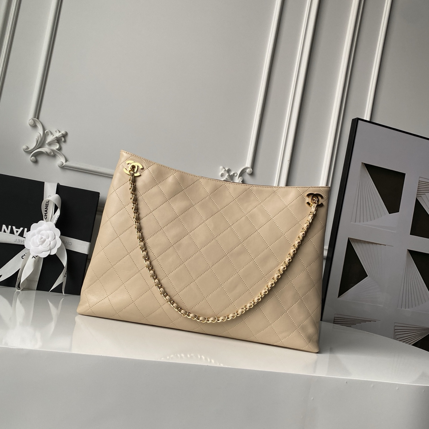 Ch**el shopping bag as6241 40x28x9cm