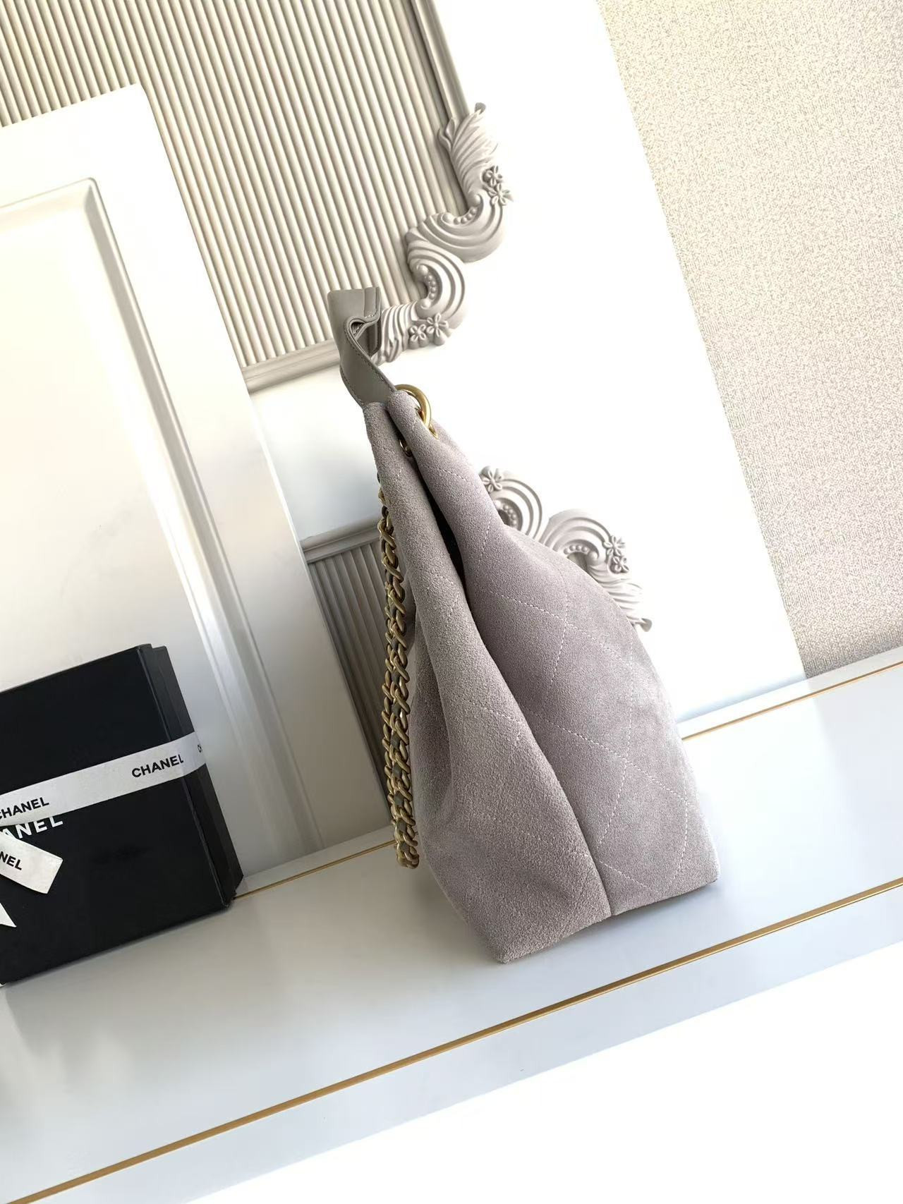 Ch**el hobo bag as5978 29x35x13cm