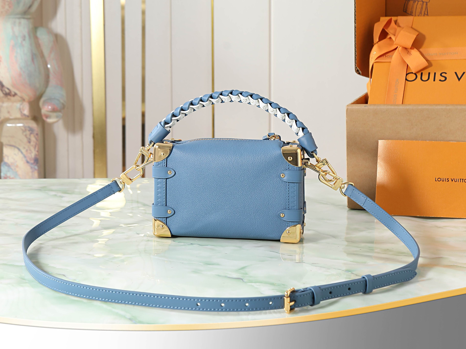 LV Side Trunk PM M27436 19x12.5x7.5cm