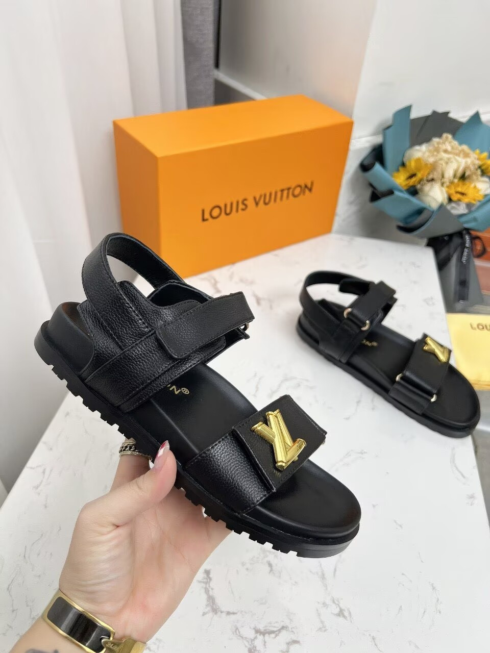 UA LV Sunset Flat Comfort Sandal
