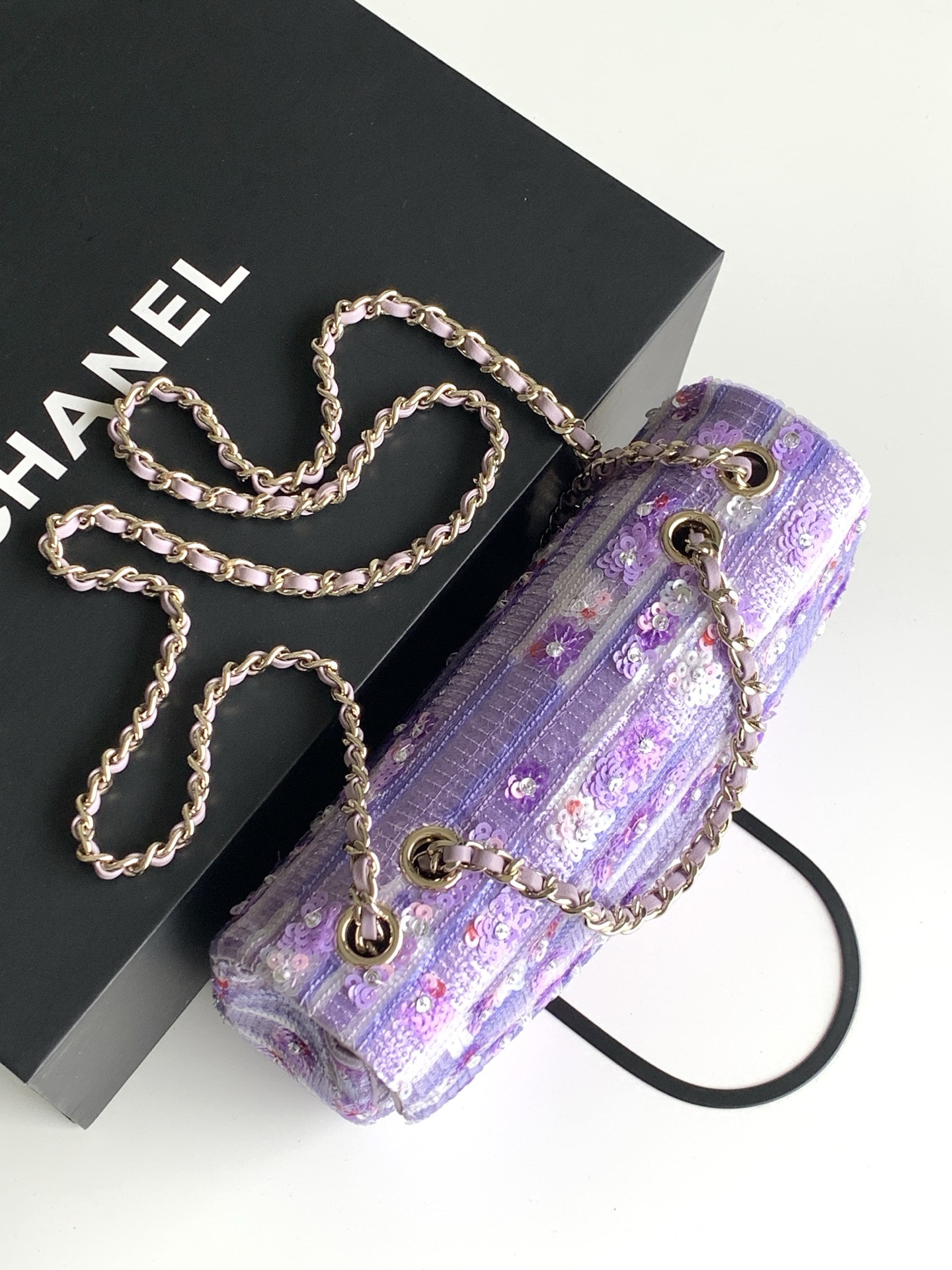 Ch**el evening bag as4297 13x21x8cm