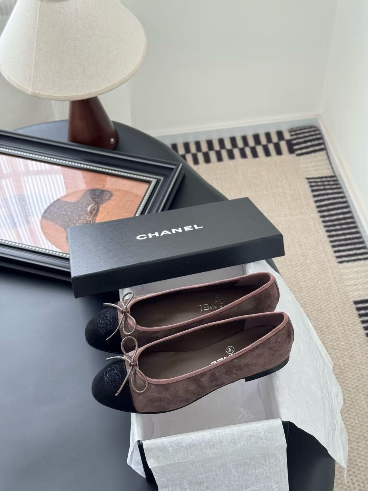 UA Ch**el Ballet flats
