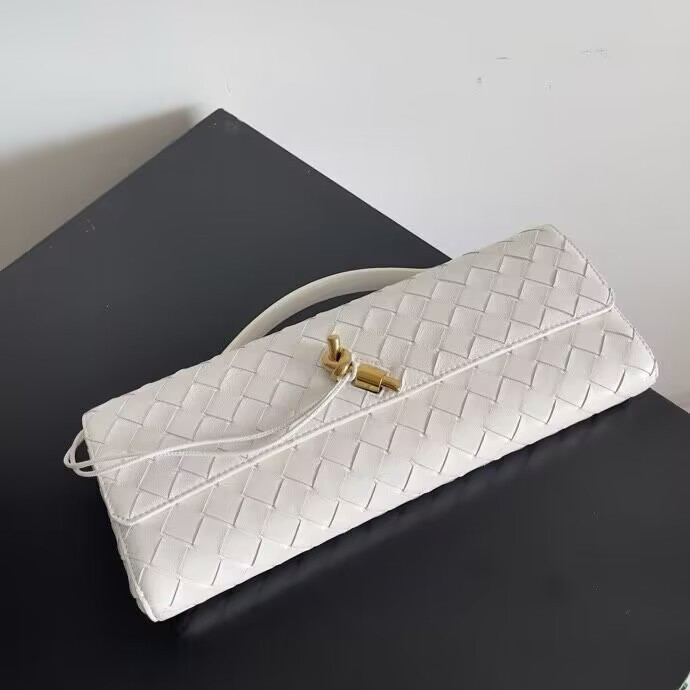 B0tt*ga Ven*ta Long Clutch Andiamo With Handle Fondant 31x13x3cm