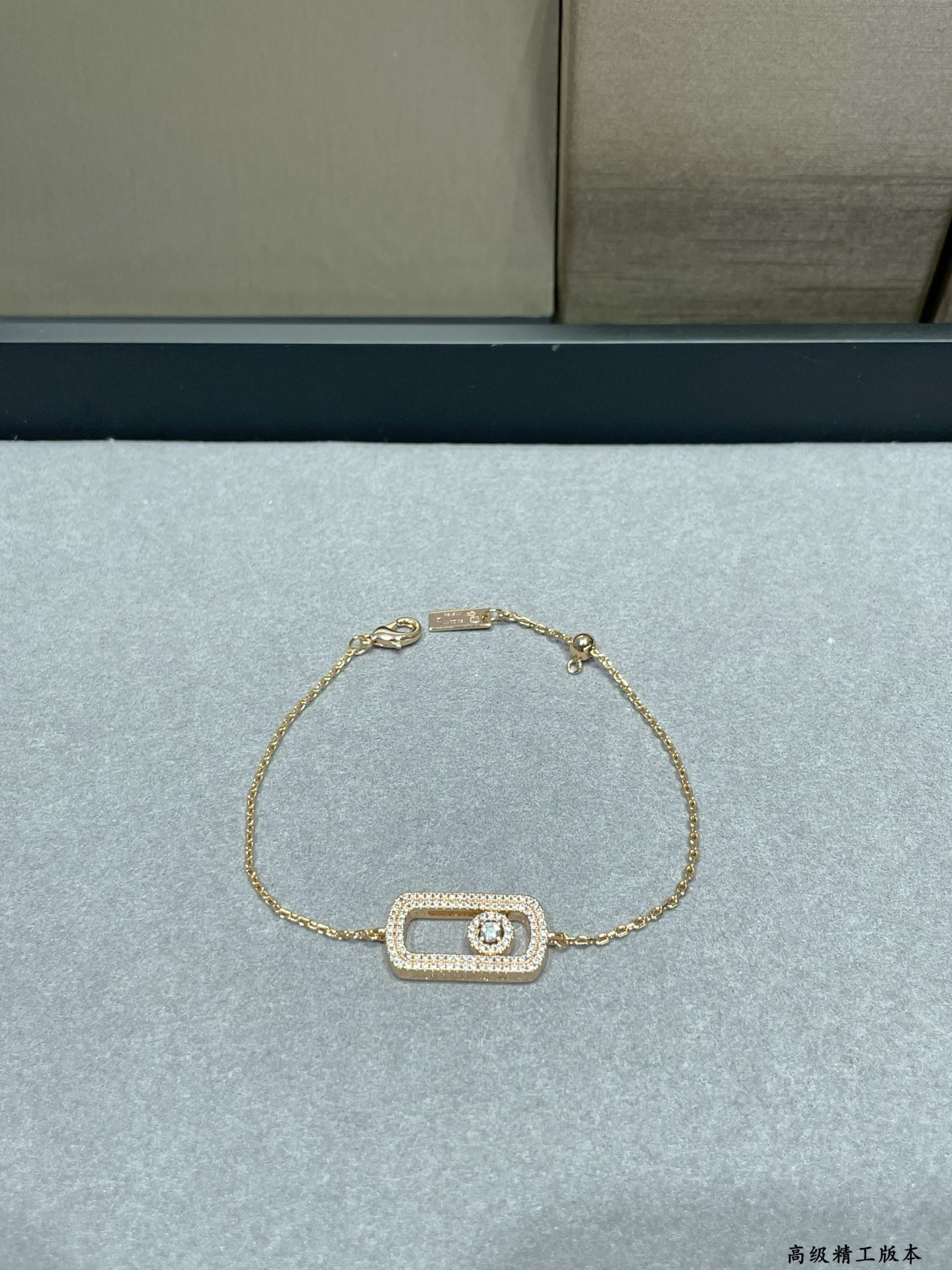 Mes1kaa large full d1am0nd bracelet