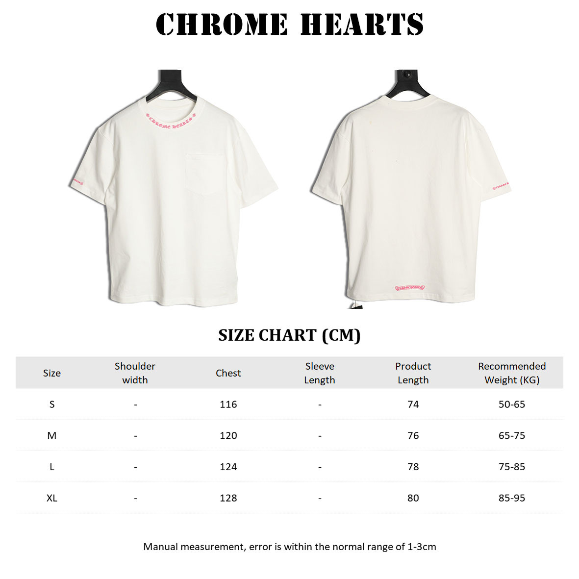 Ch*0me He**ts short-sleeved t-shirt