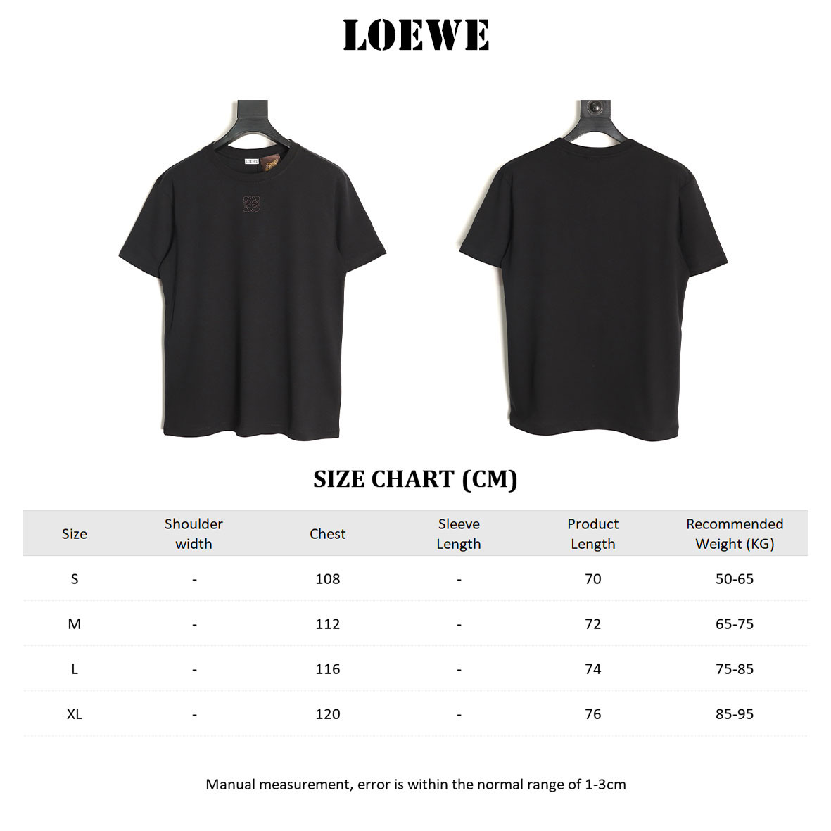 L0ew* 26ss short-sleeved t-shirt