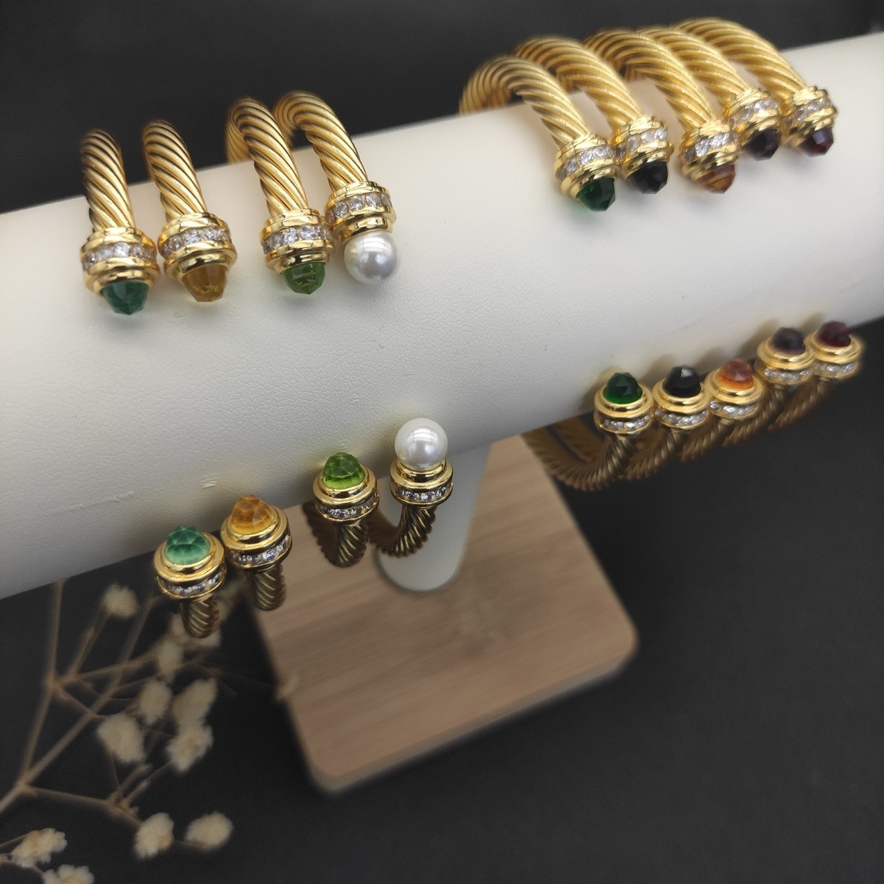 dau1d Yvrm*n 5mm wrap bracelet(wrist circumference 15-20cm)