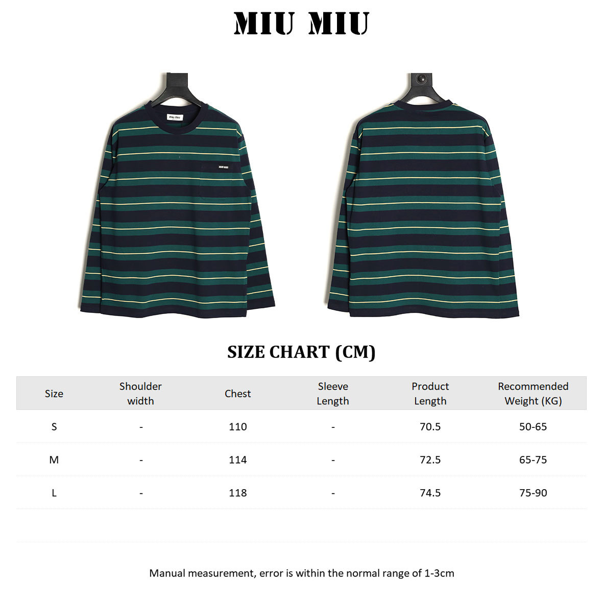 M1v M1v long-sleeved t-shirt