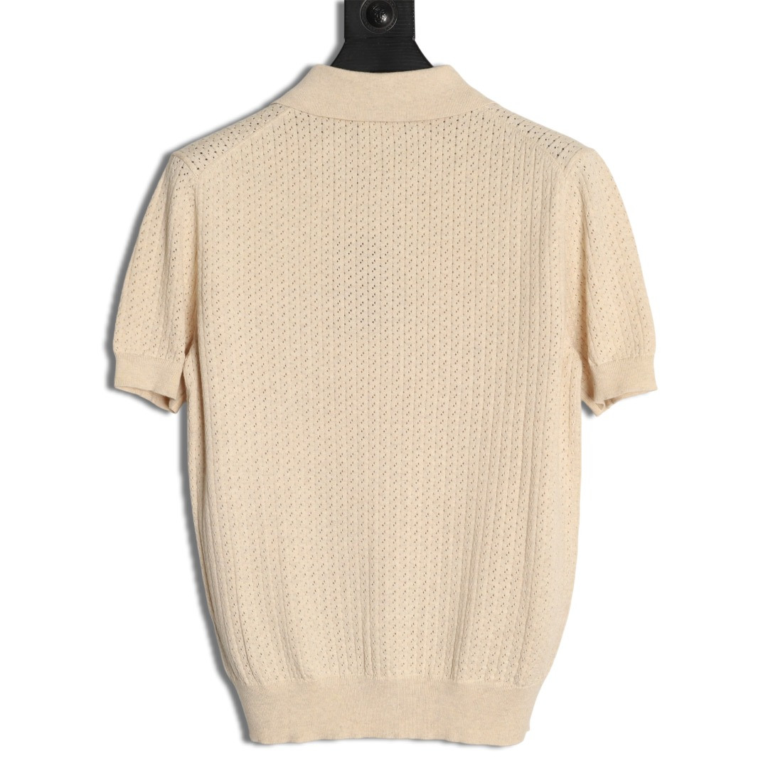L0r0 P1ana short-sleeved polo shirt