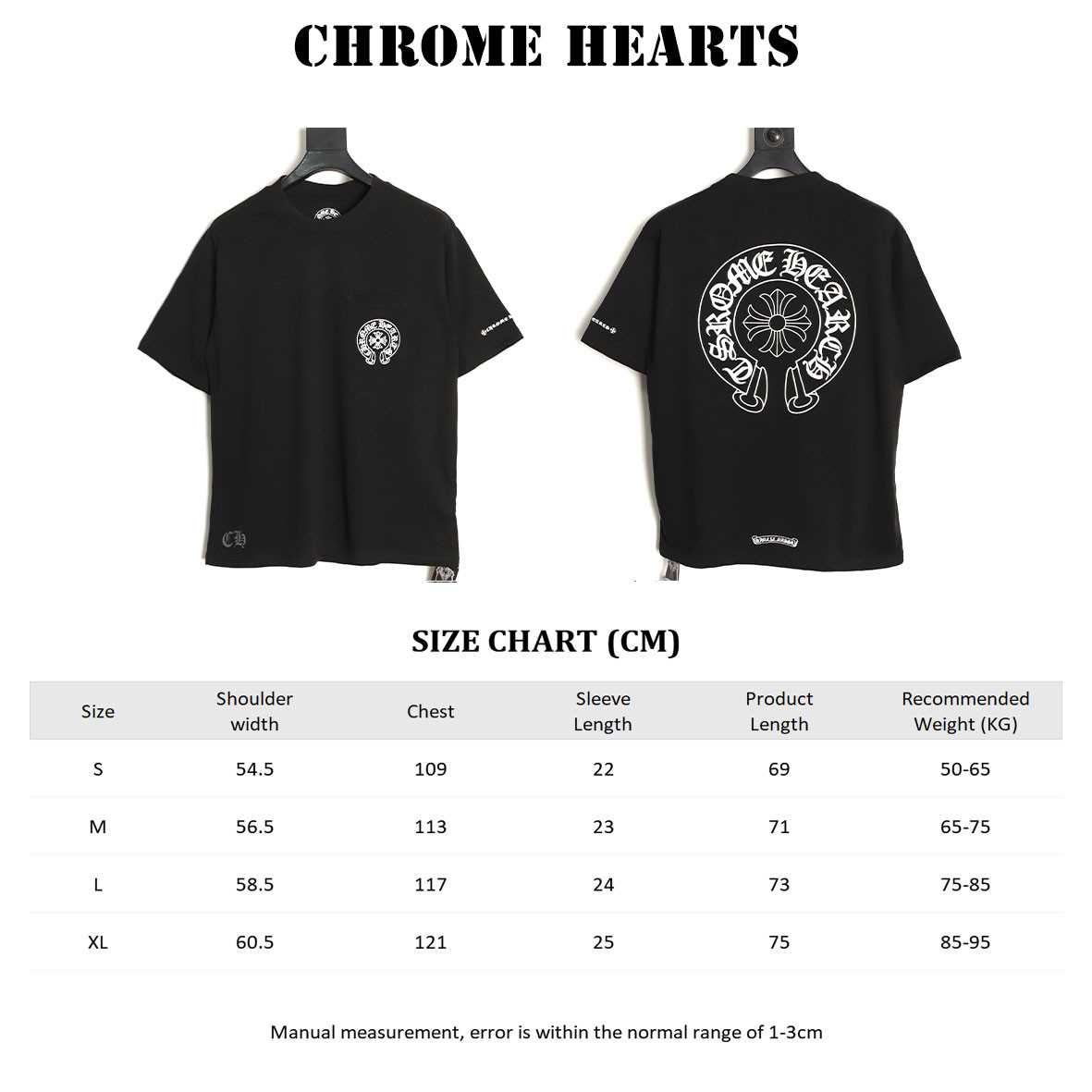 Ch*0me He**ts short-sleeved t-shirt