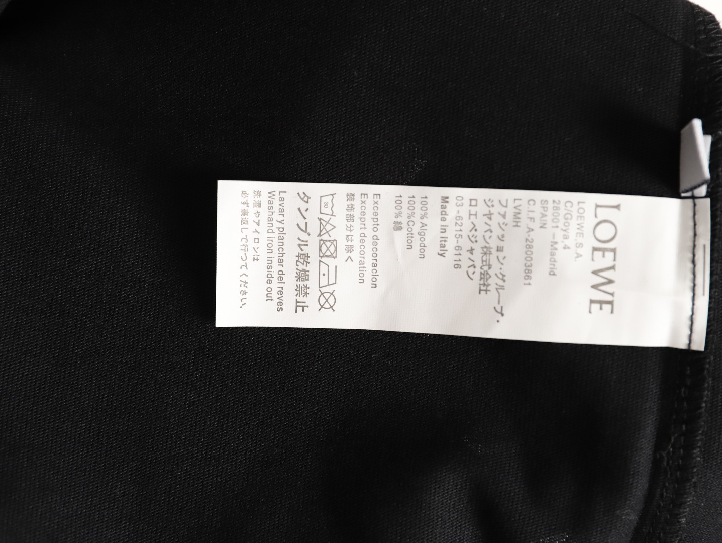 L0ew* 26ss short-sleeved t-shirt