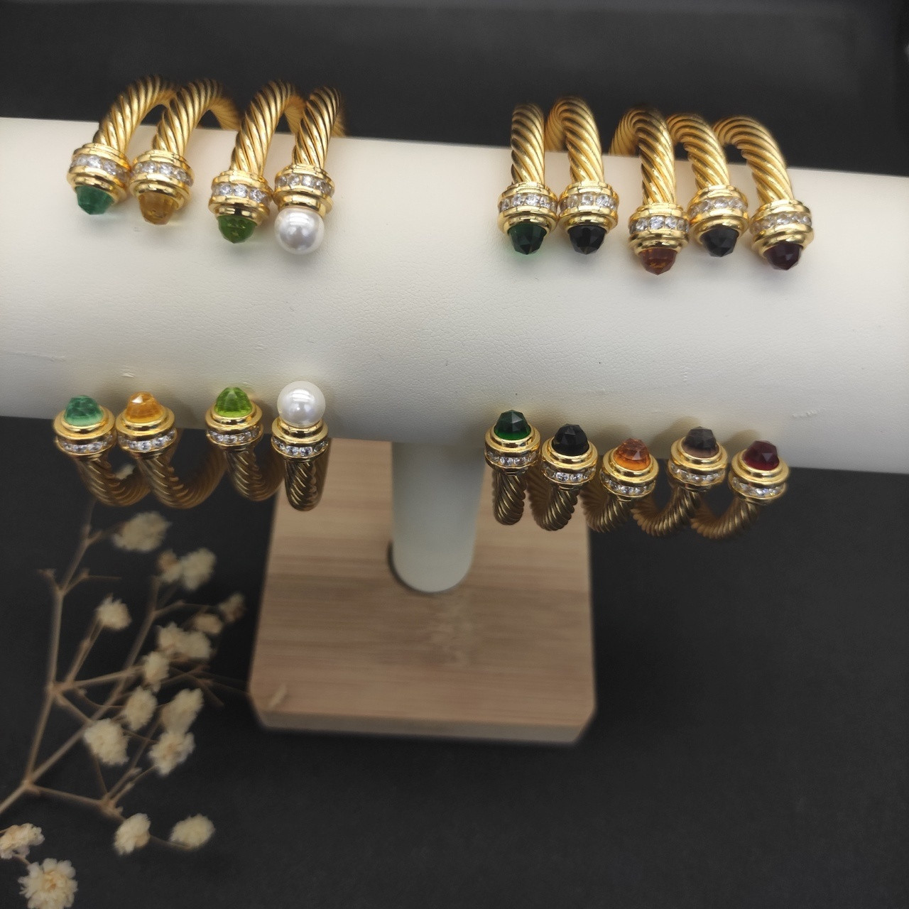 dau1d Yvrm*n 5mm wrap bracelet(wrist circumference 15-20cm)