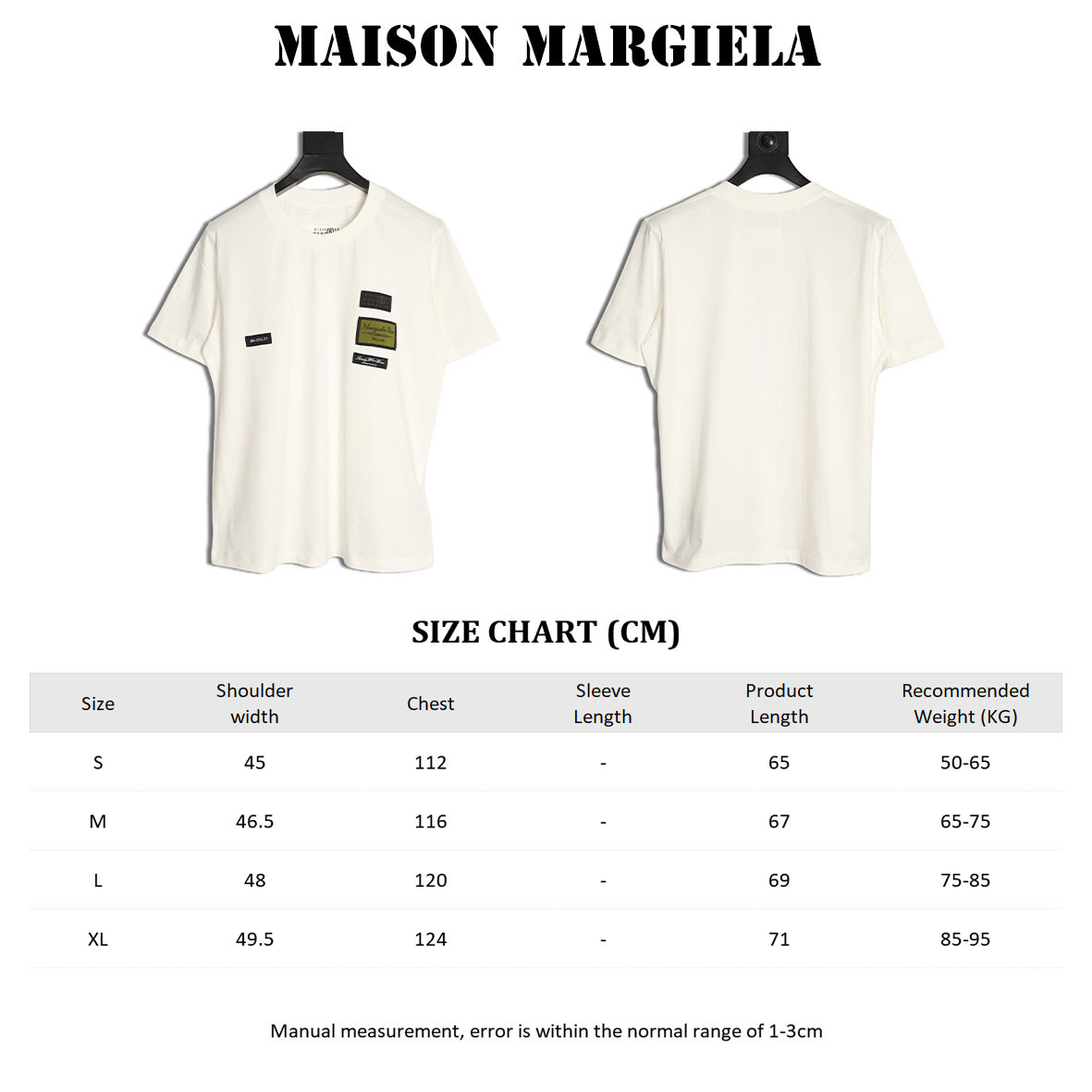ma1s0n Marg*e1a mm6 short-sleeved t-shirt