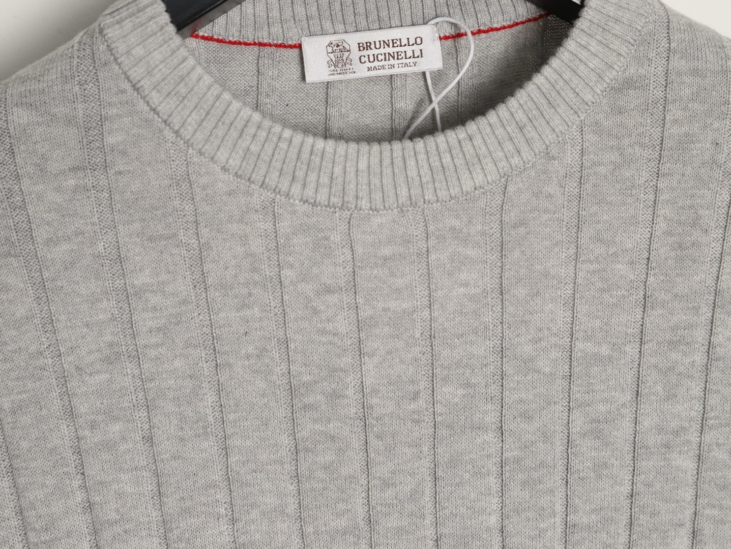 BRUNELLO CUCINELLI Knitting Short-sleeved T-shirt