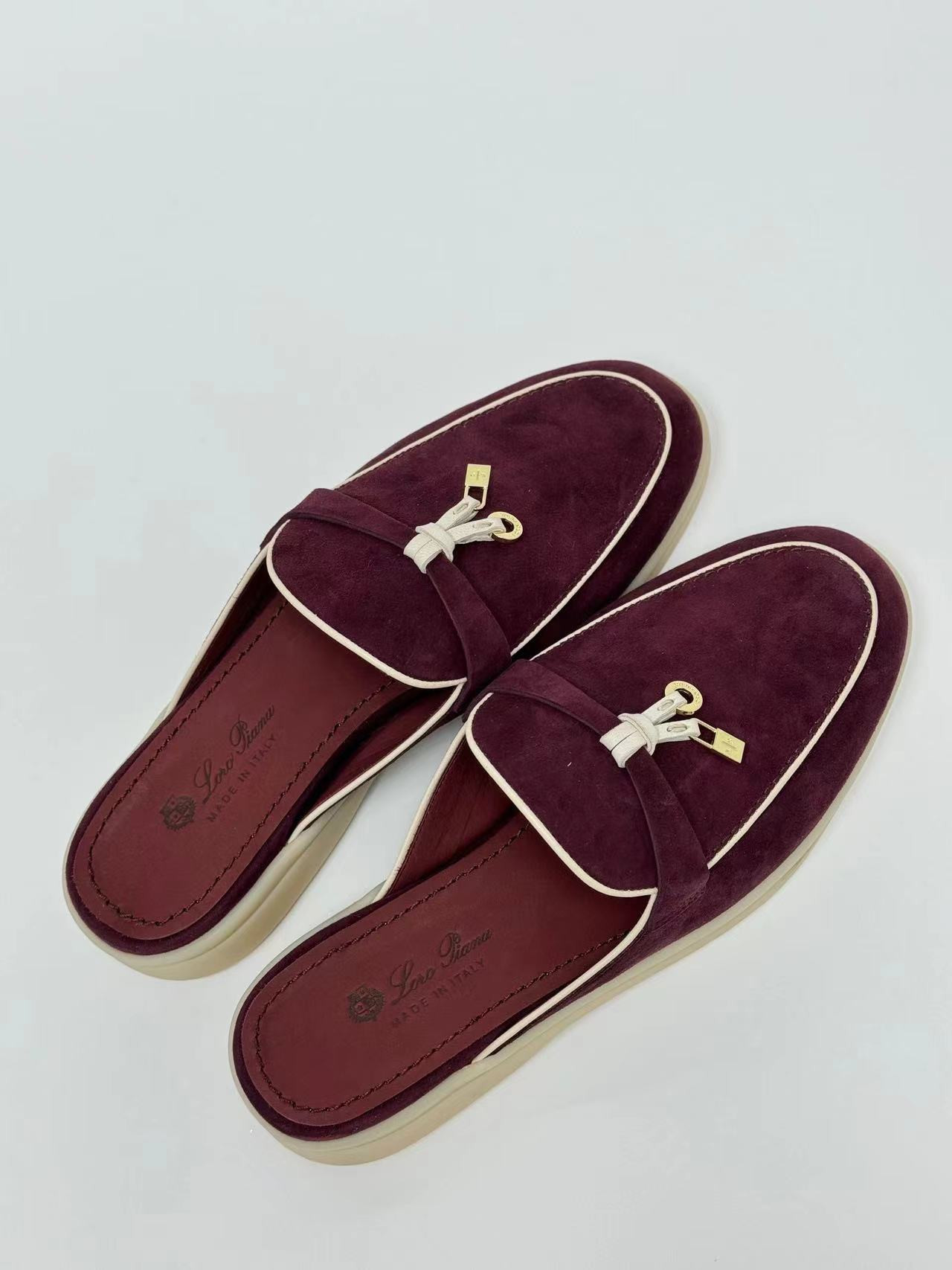 ua l0r0 p1ana  babouche charms walk moccasin slipper moccasin (cusT0mized, no return no exchange)