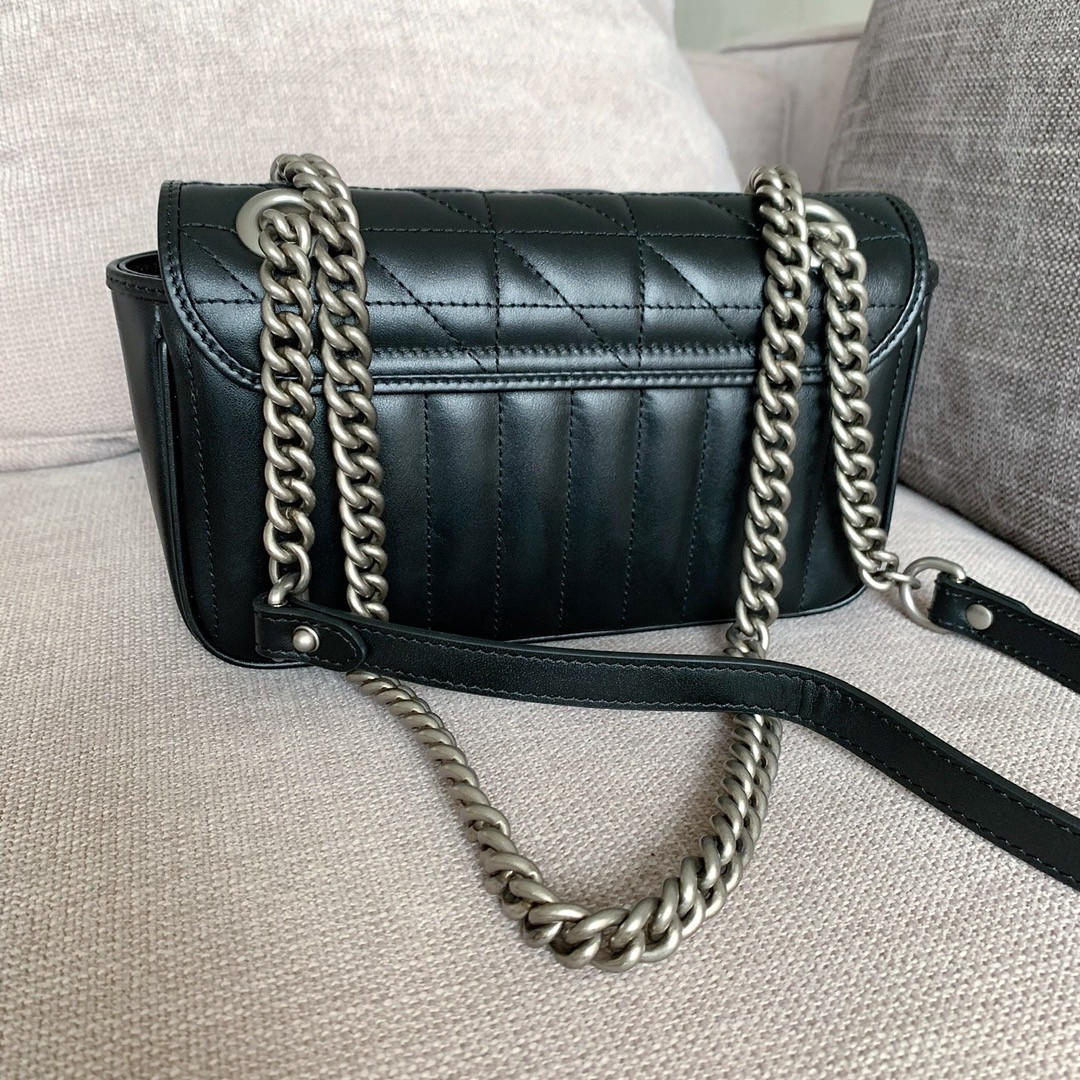 Gvc*1 GG Marmont mini shoulder bag 22cm