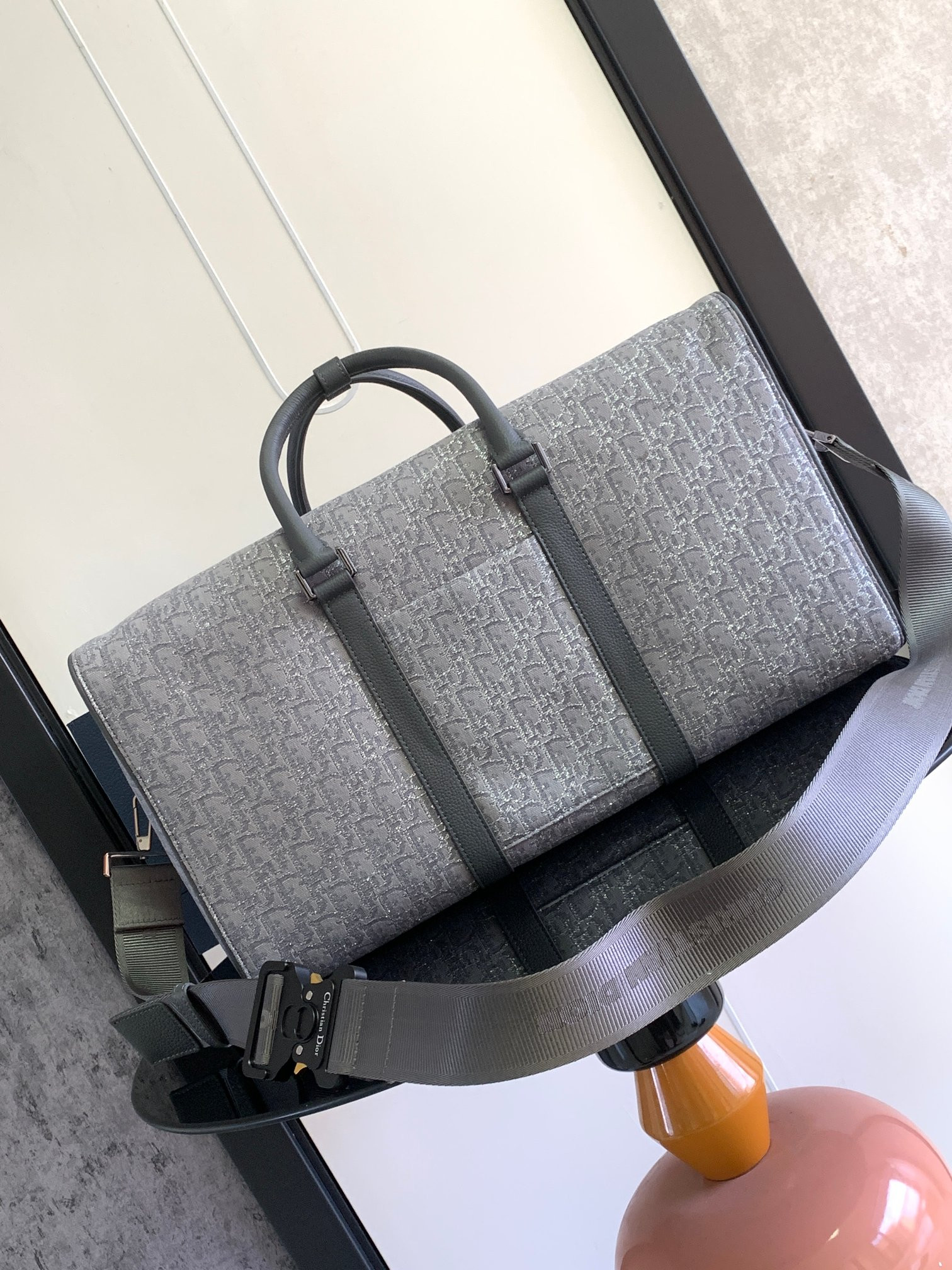 D10r Lingot Bag Gray 50 x 25 x 21.5 cm