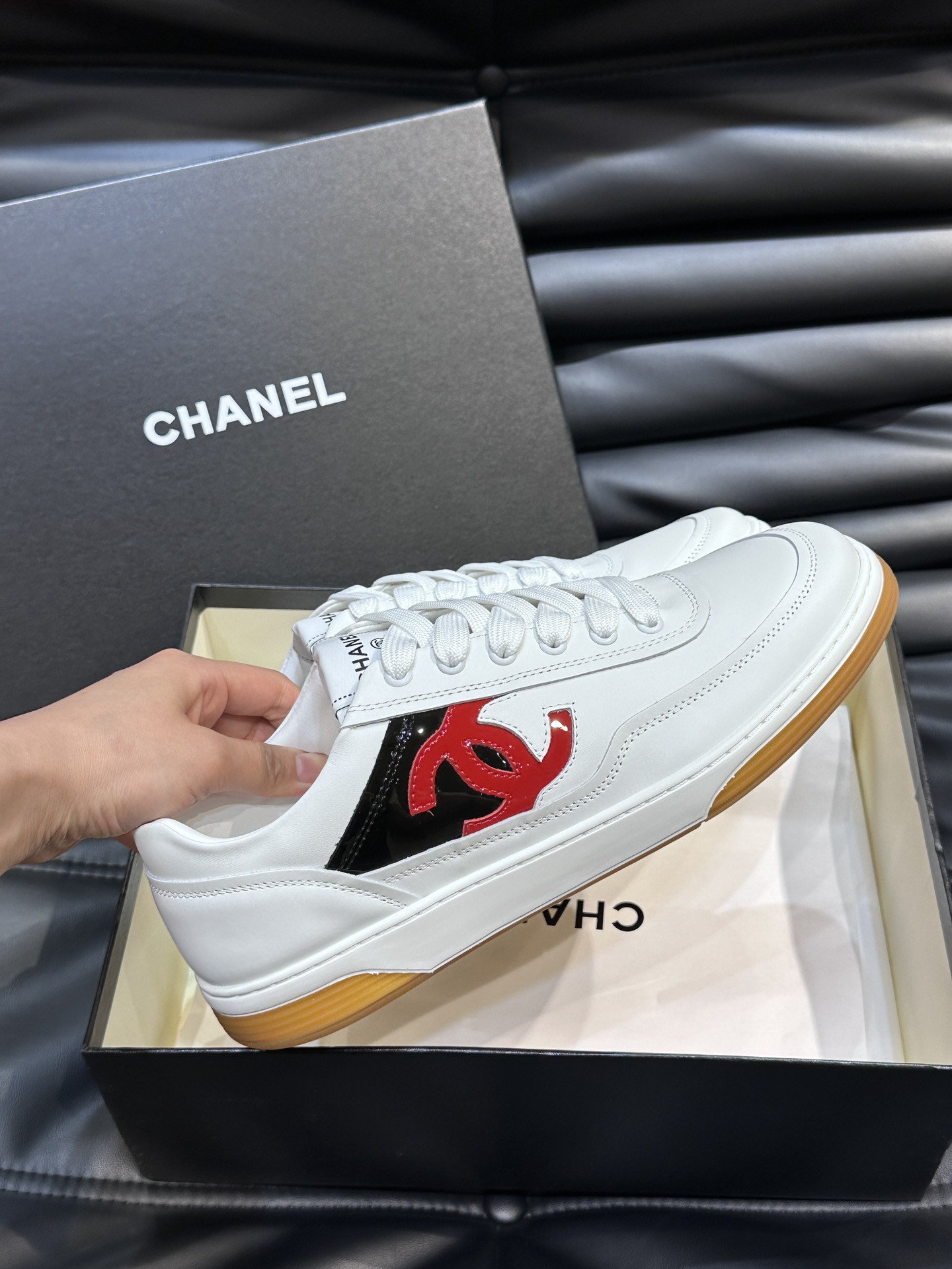 UA Ch**el SNEAKER Calfskin