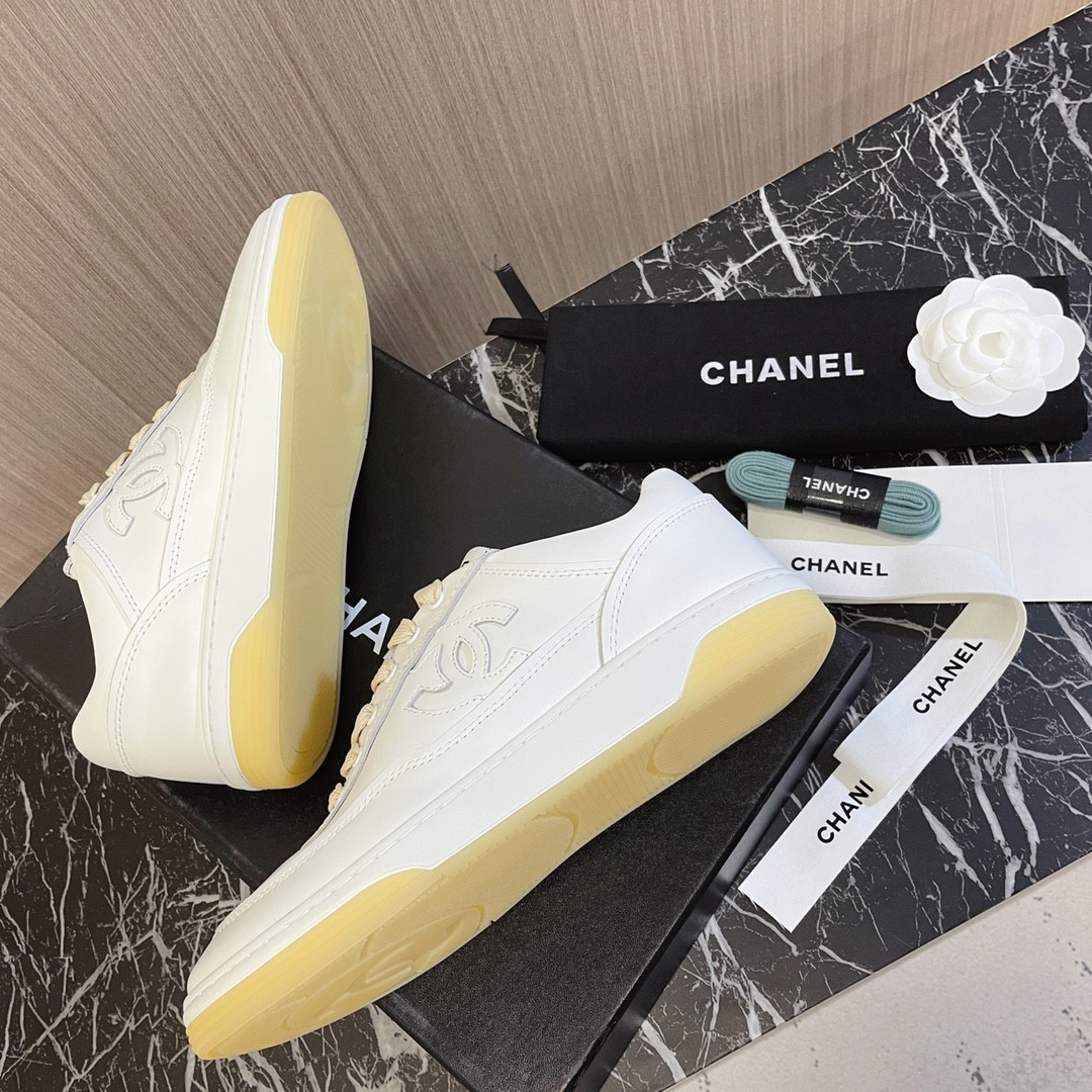 UA Ch**el SNEAKERS calfskin