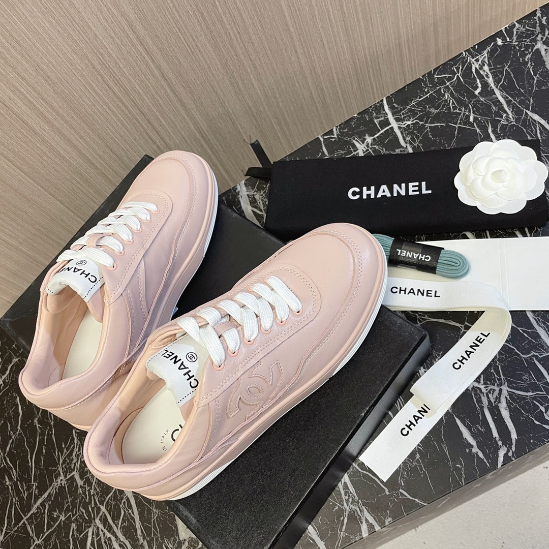 UA Ch**el SNEAKERS calfskin