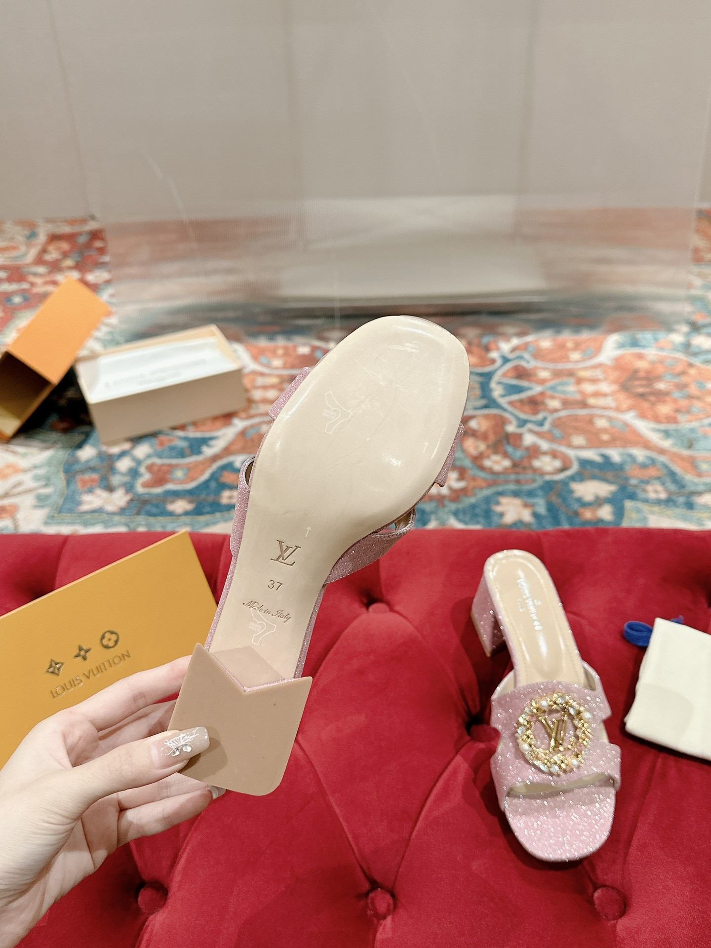 UA LV Heeled Mule