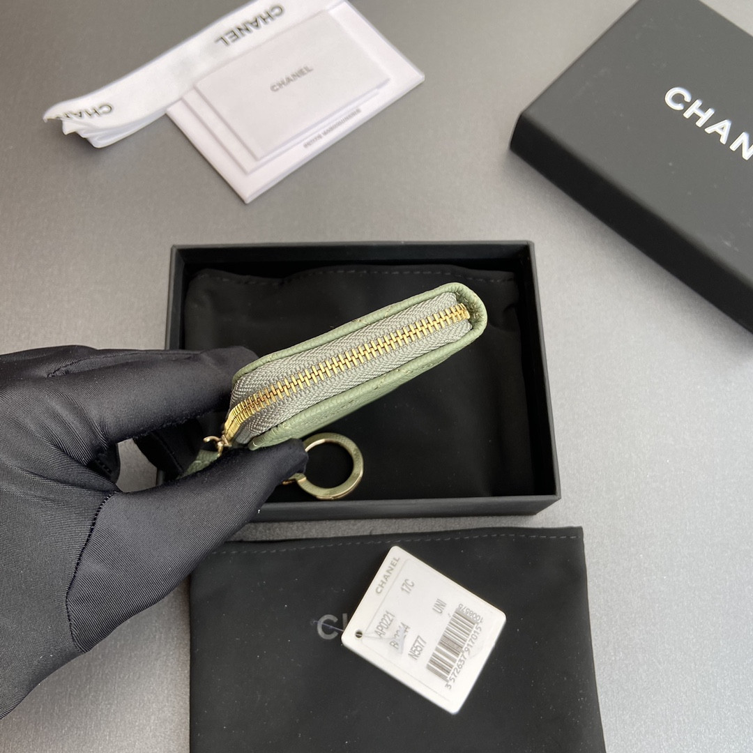 Ch**el Card holder 11.5×7.5×1.5cm