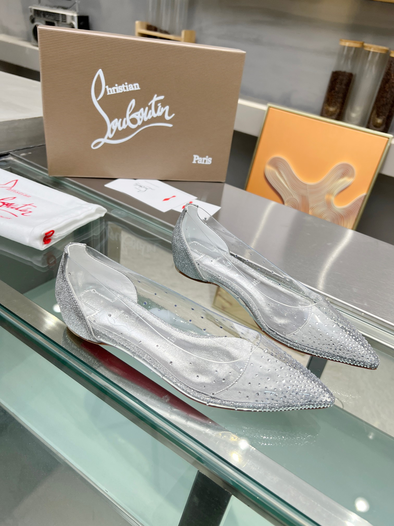 ua chr1st1an louboutin cl red-botT0m shoes