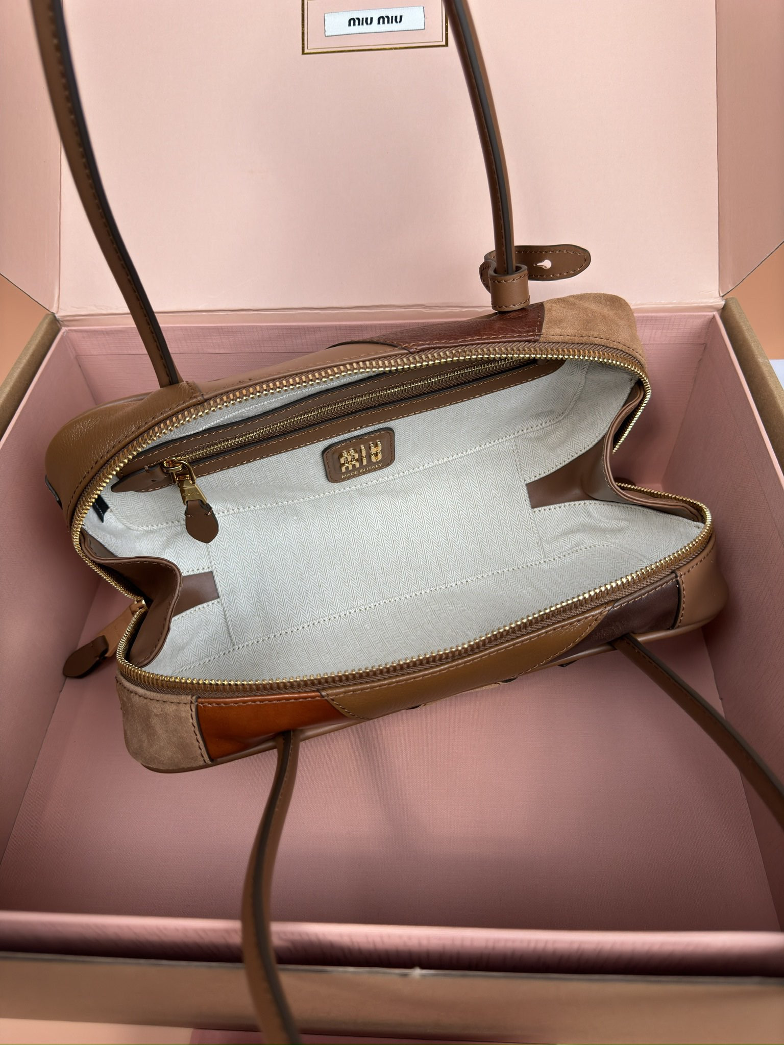 M1v M1v leather beau bag 28×15×9cm