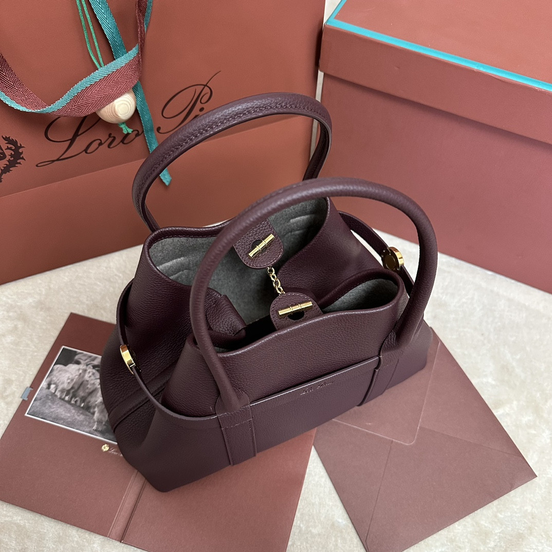 L0r0 P1ana Small Ghiera Shopper 28x19x12cm