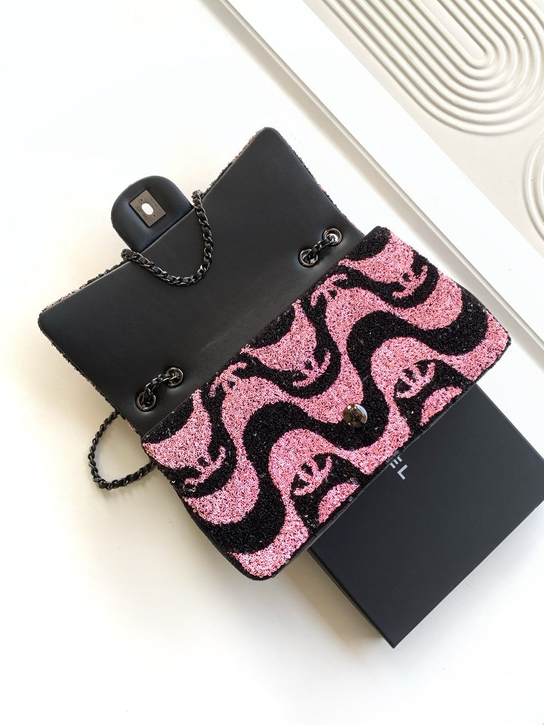 Ch**el Flap Bag 15x25x7cm