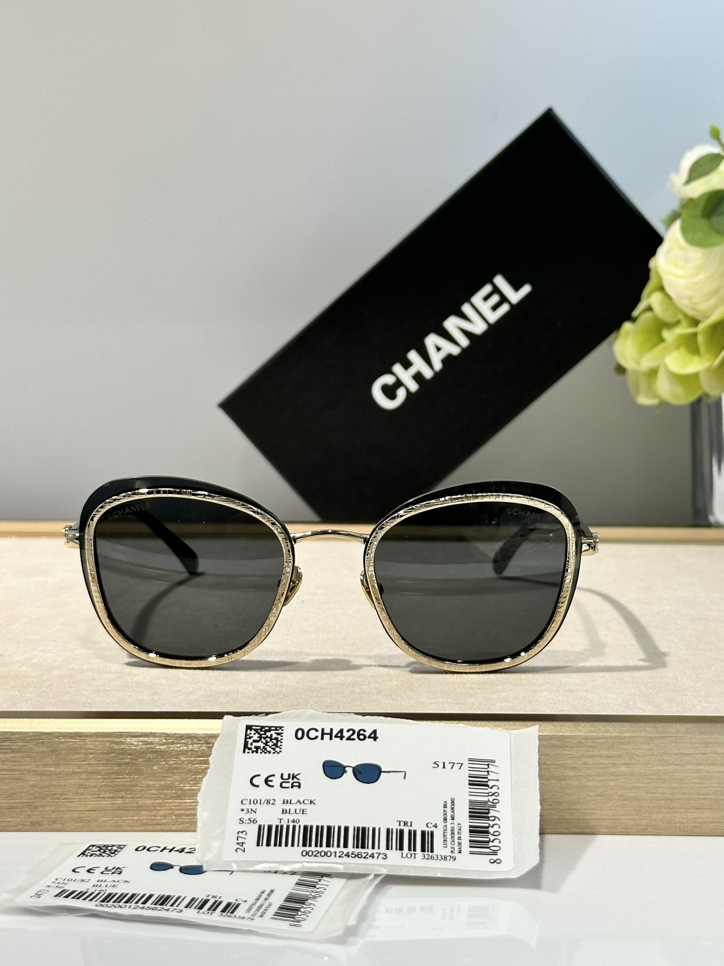 Ch**el Glasses CH4264 56-17-140