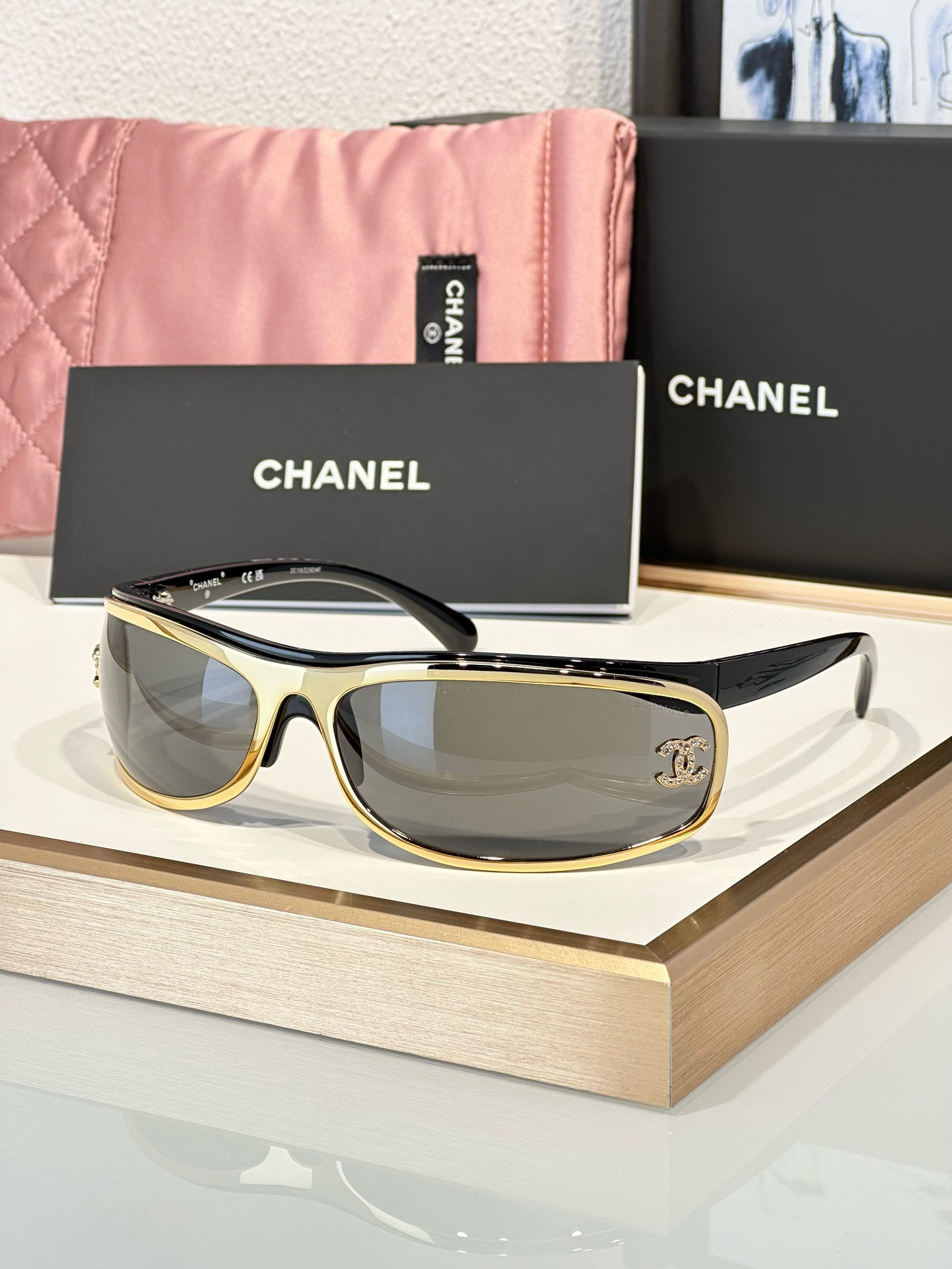 Ch**el Glasses coco neige 71557