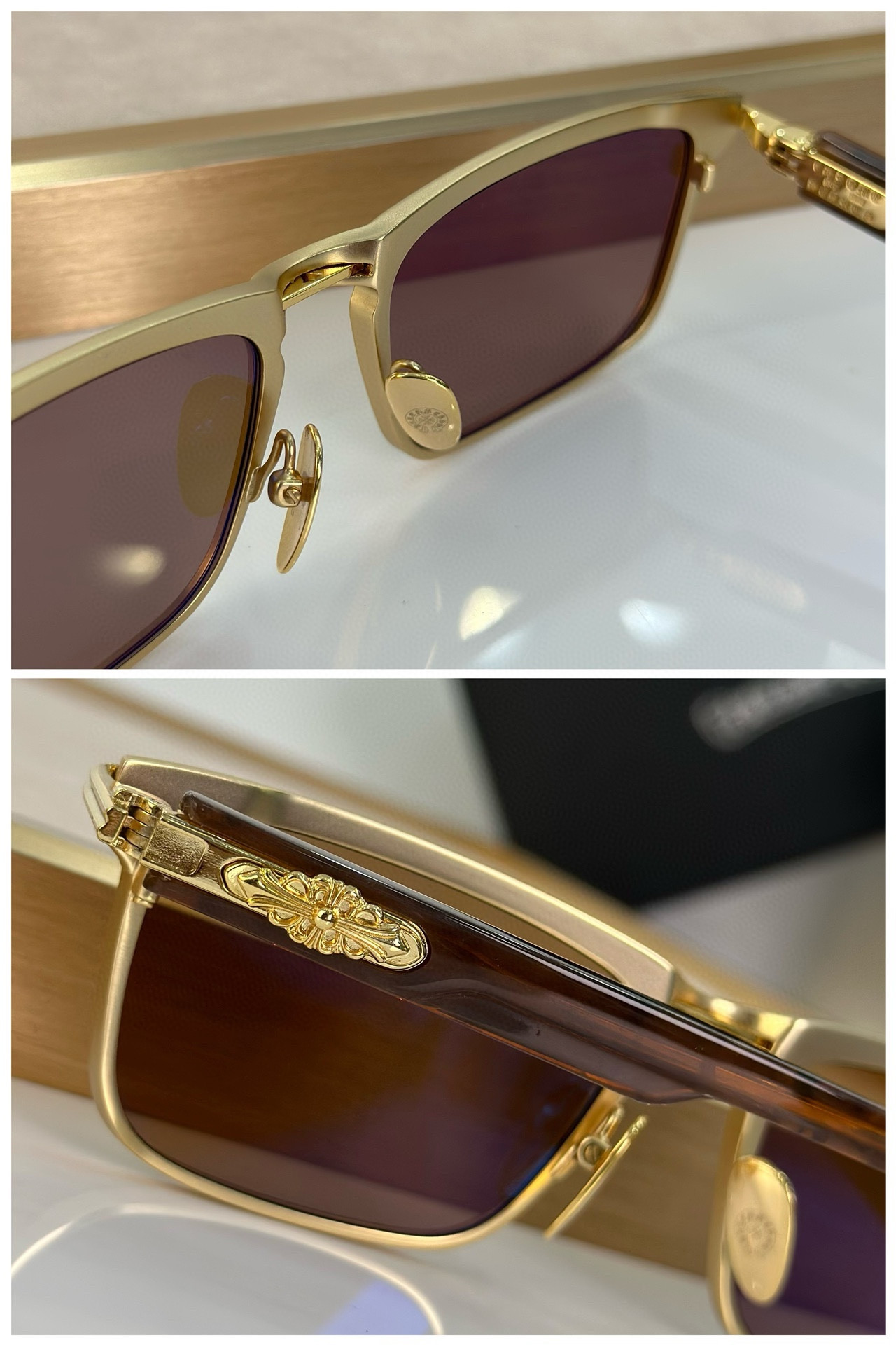 Ch*0me He**ts Glasses ss24 56-18-146