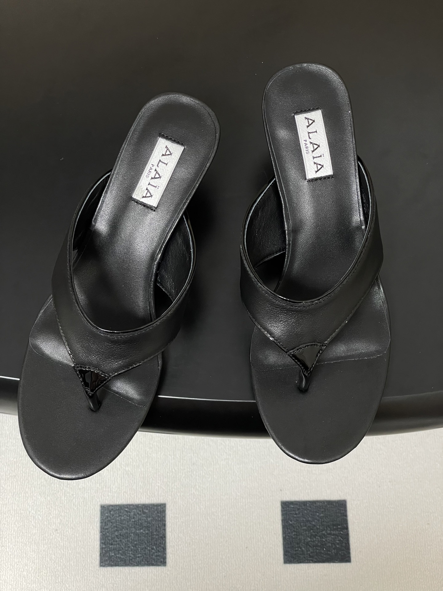 ua a1a1a triangle flat slides 5.5cm heel(cusT0mized size 7-10 days production time)