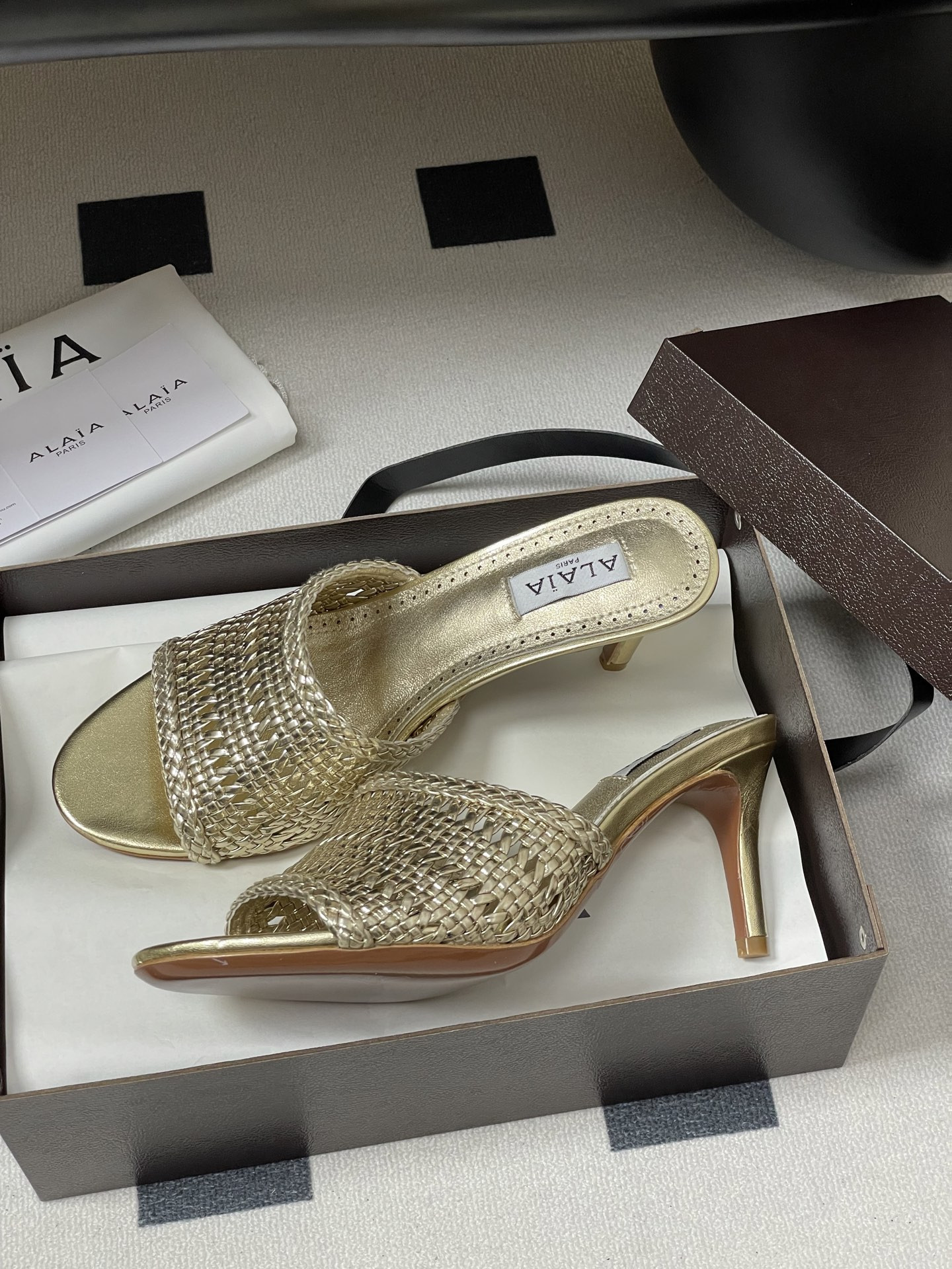 ua a1a1a heeled slippers 7cm heel(cusT0mized size 7-10 days production time)