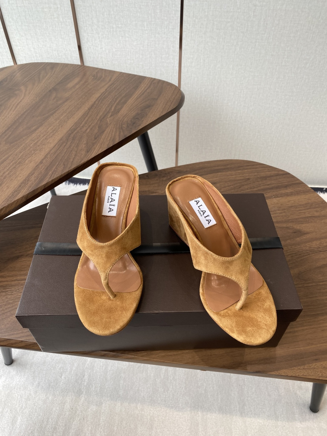 ua a1a1a wedge cube satin sandal(cusT0mized size 7-10 days production time)
