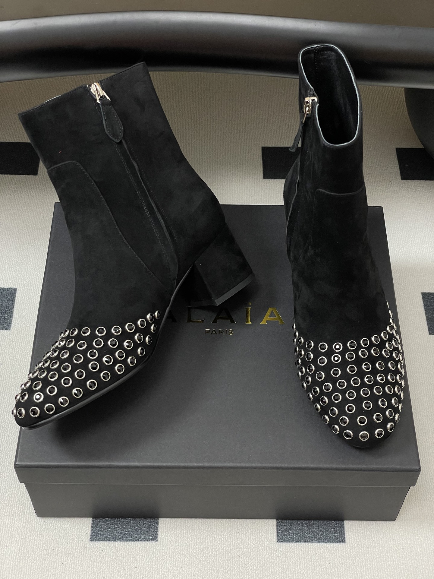 ua a1a1a crystal d1am0nd boots 5.5cm heel(cusT0mized size 7-10 days production time)