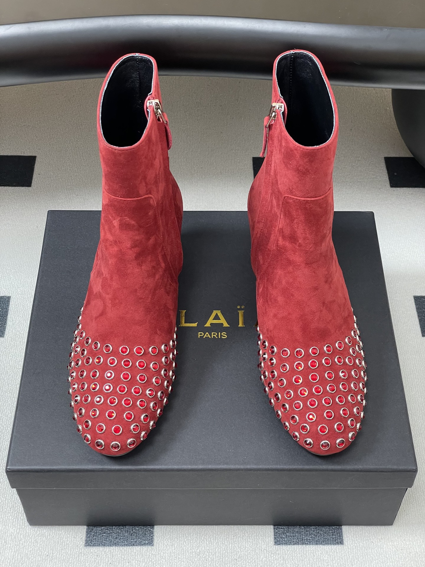 ua a1a1a crystal d1am0nd boots 5.5cm heel(cusT0mized size 7-10 days production time)