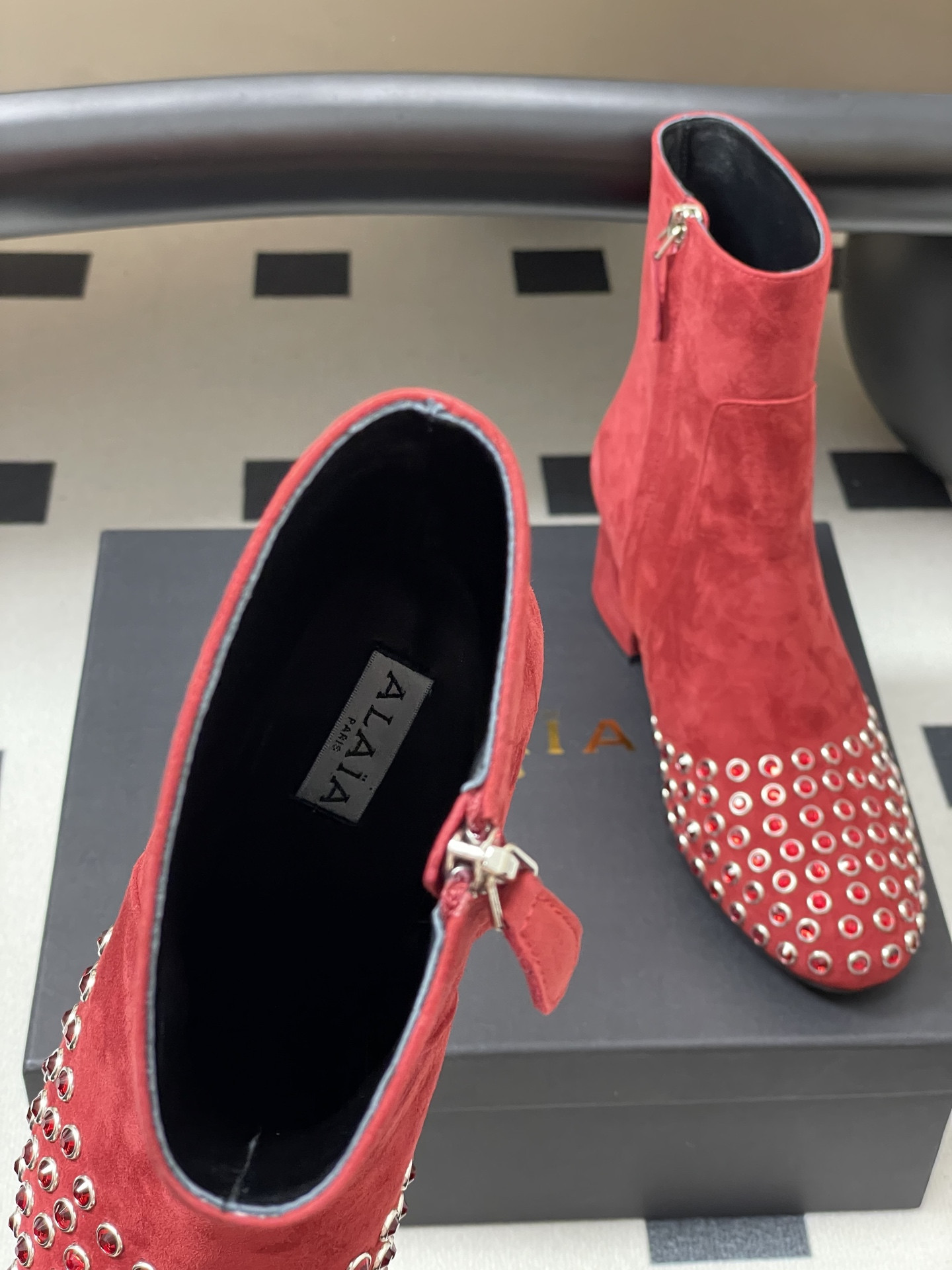 ua a1a1a crystal d1am0nd boots 5.5cm heel(cusT0mized size 7-10 days production time)