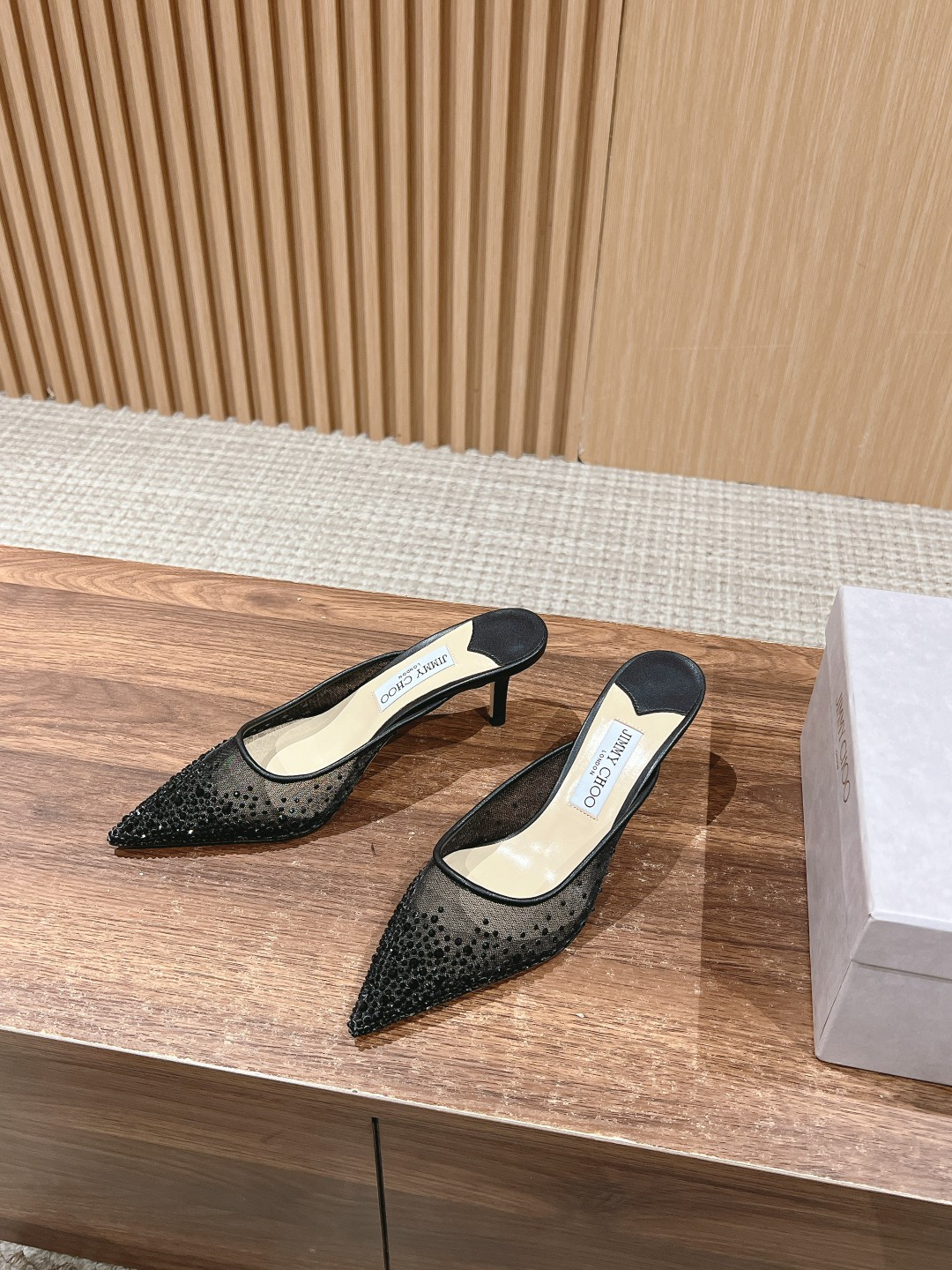 UA J1m*y Ch00 Vivi Mules 6.5cm
