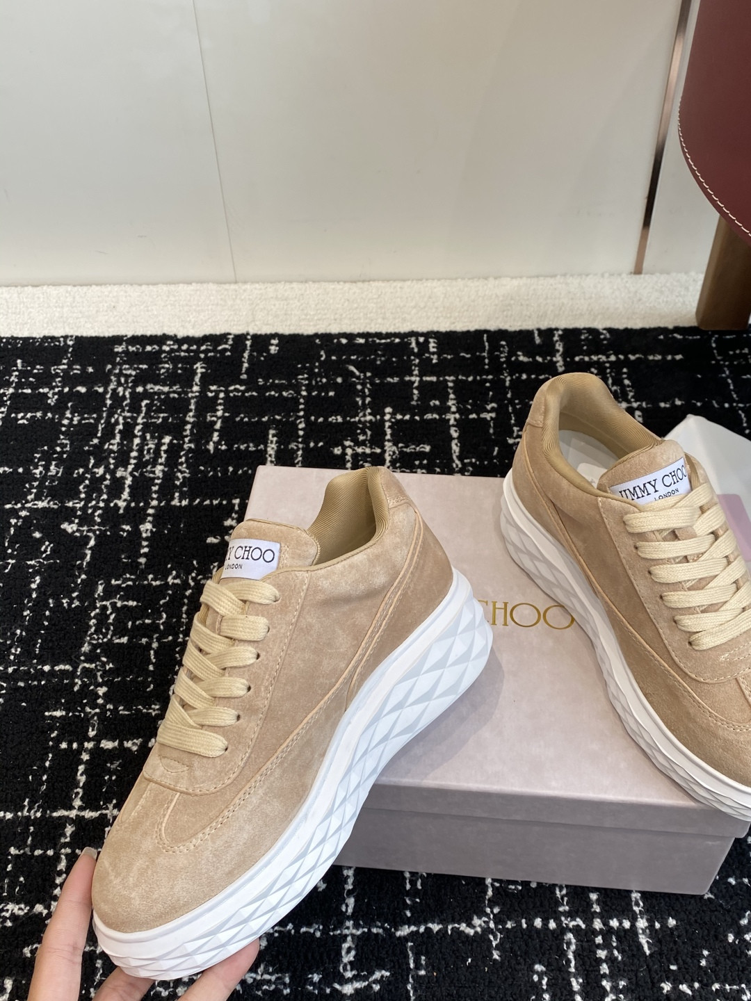 UA J1m*y Ch00 D1am0nd Light Maxi F Sneakers