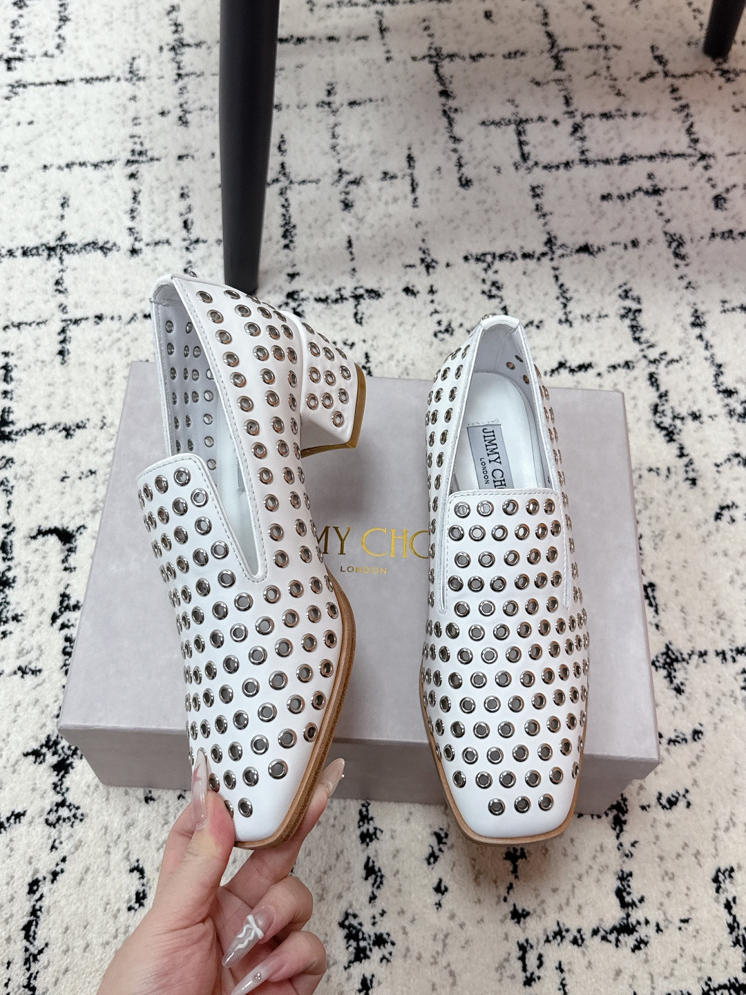 UA J1m*y Ch00 Eliot Slipper 4.5cm Heel