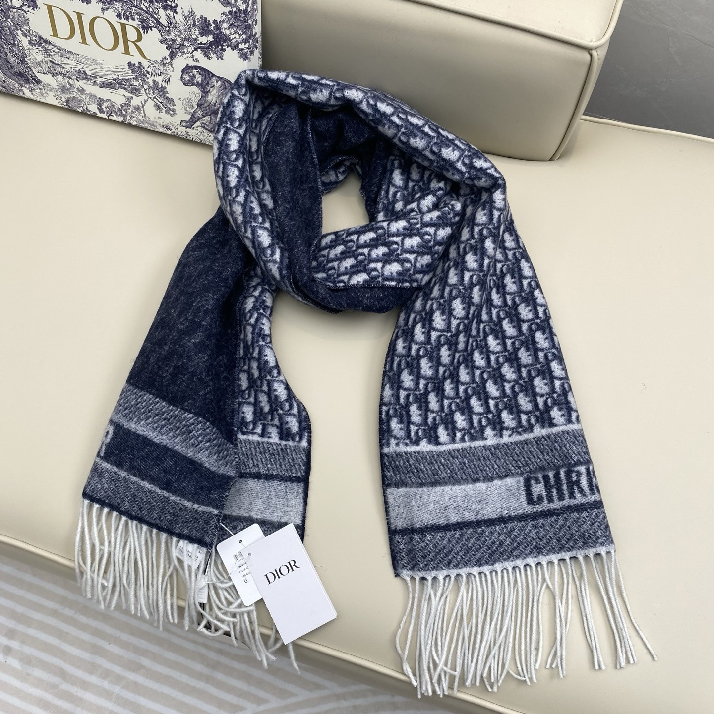 D10r scarf 45x200cm 100% cashmere