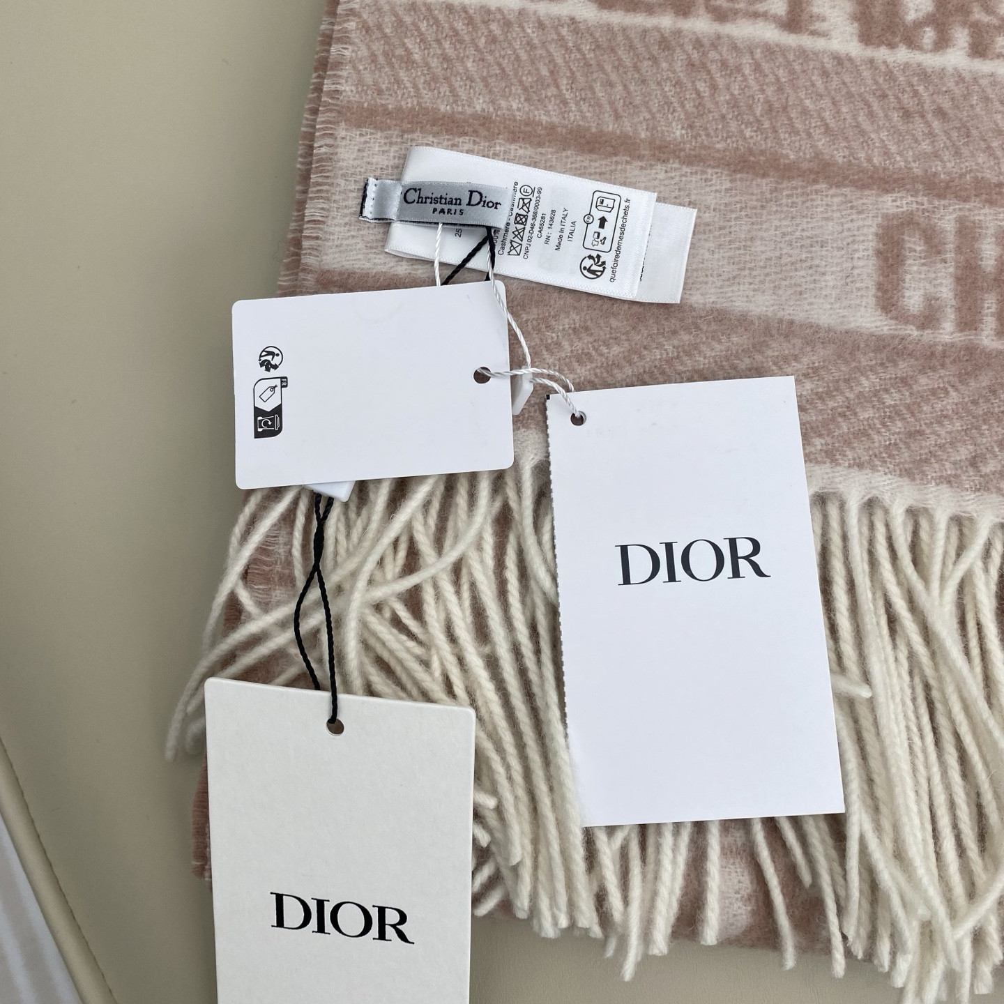 D10r scarf 45x200cm 100% cashmere