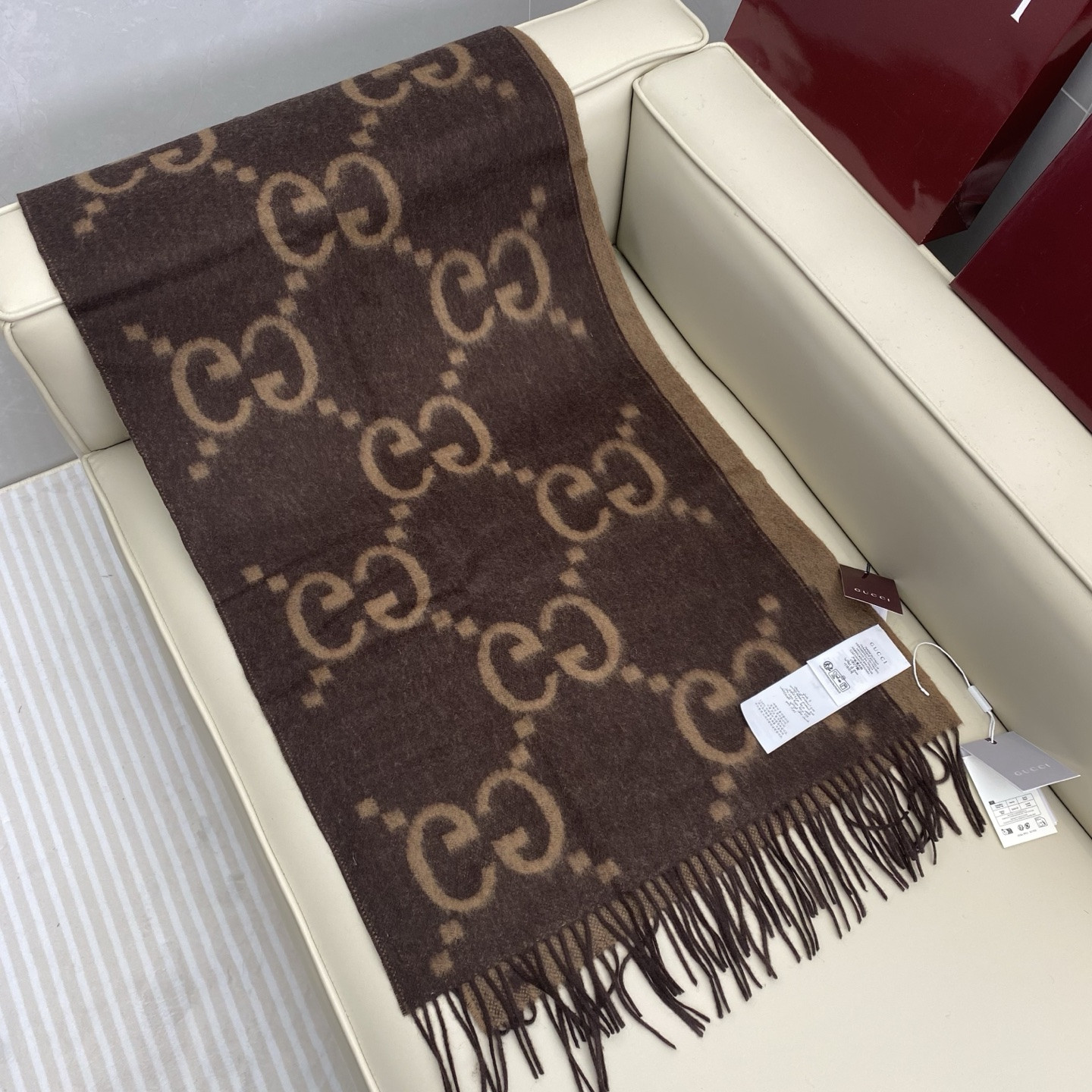 Gvc*1 scarf 45x200cm 100% cashmere