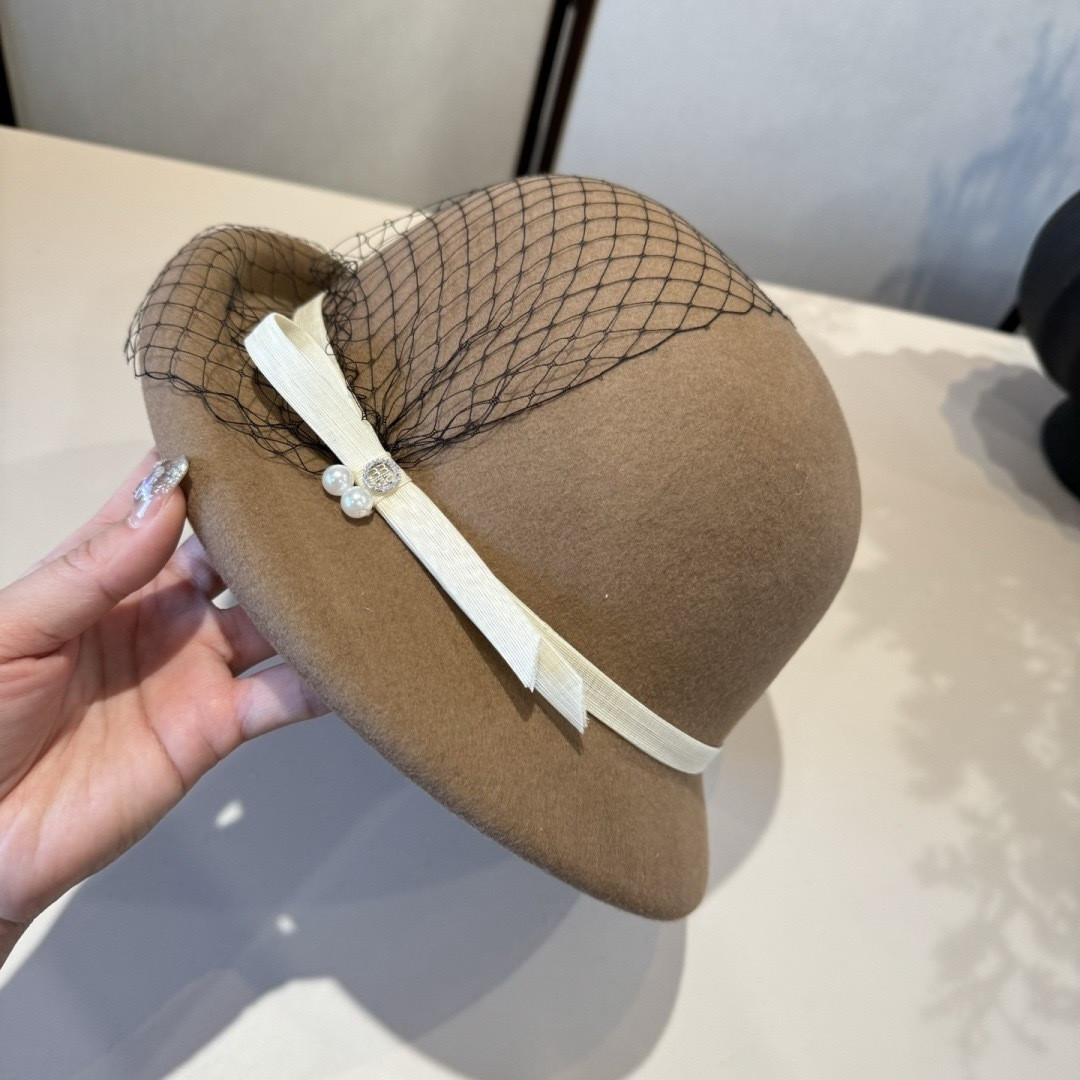 M1v M1v wool felt hat 57cm head circumference