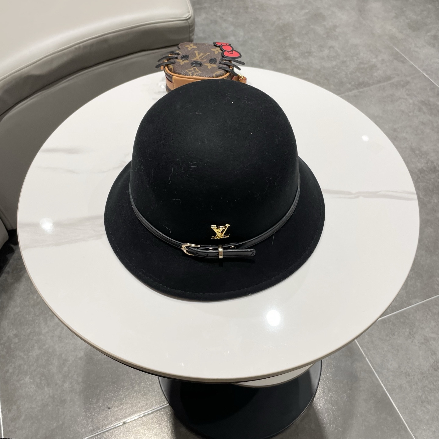 l0vis Vvtt0n bucket hat 100% wool 57cm head circumference